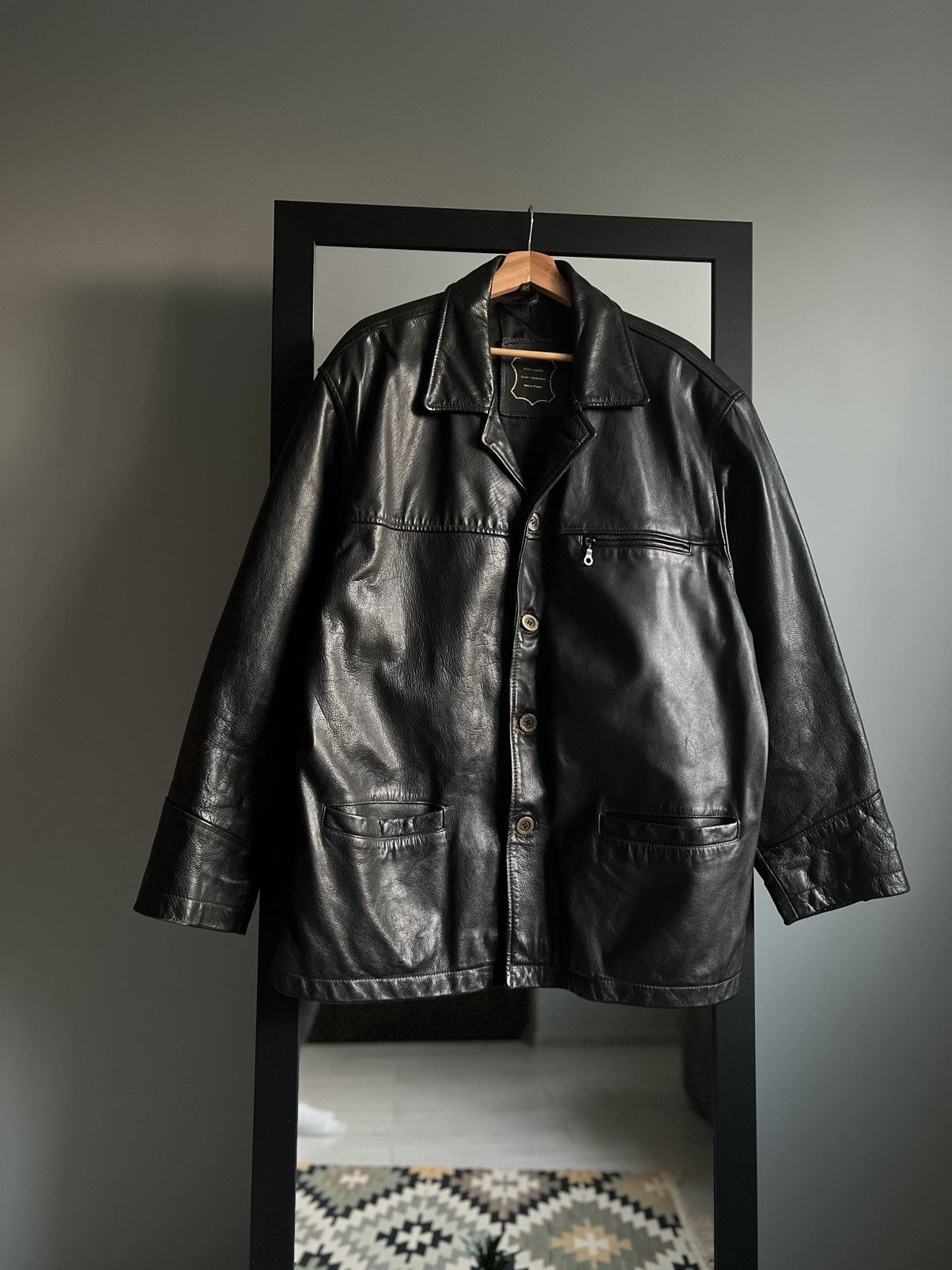 ジャケット・アウター Nekozeman Delan Vera pelle real Conbipel Vera Pelle Genuine Leather Jacket Real Shearling