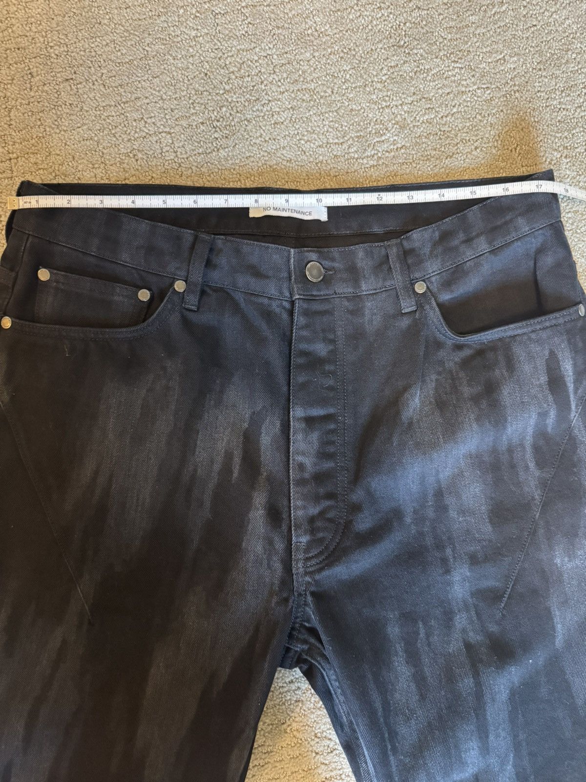 No Maintenance Black Denim Size US 36 / EU 52 - 7 Thumbnail