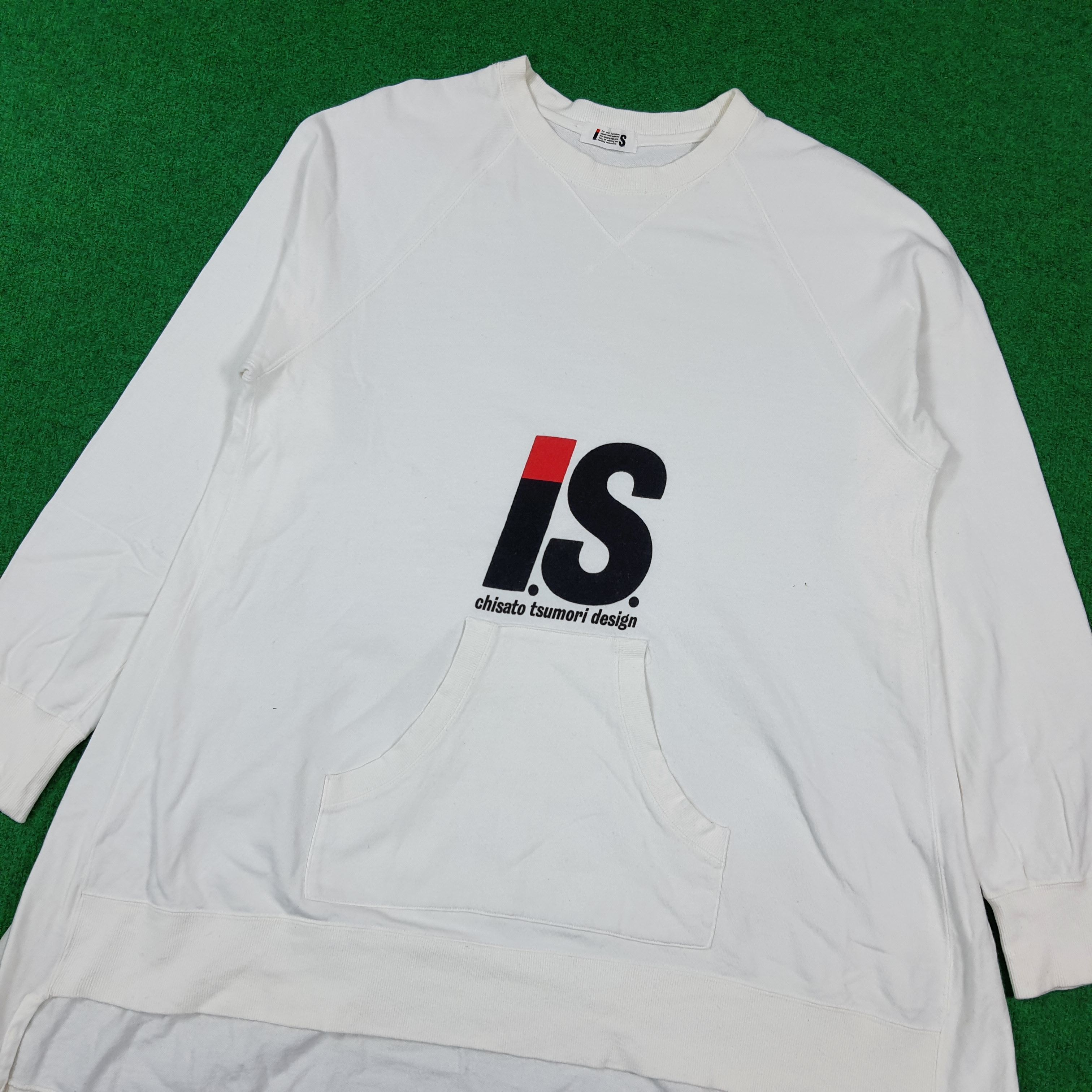 Issey Miyake Vintage I.S Issey Miyake I.S Rare 90s Tunic Sweatshirt Size M / US 6-8 / IT 42-44 - 2 Thumbnail