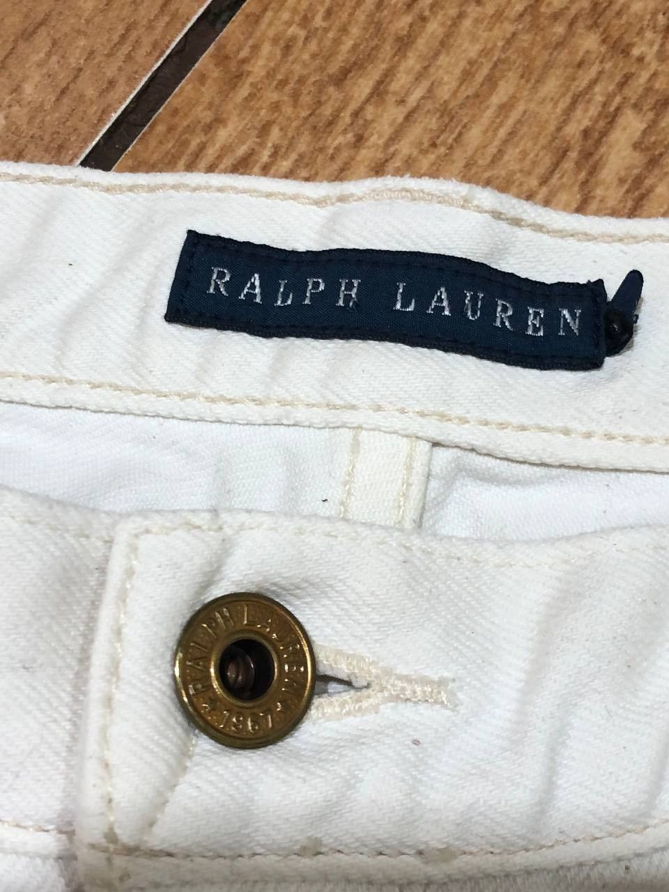 Ralph Lauren Vintage white jeans Ralph Lauren Y2K streetwear Size US 30 / EU 46 - 2 Thumbnail