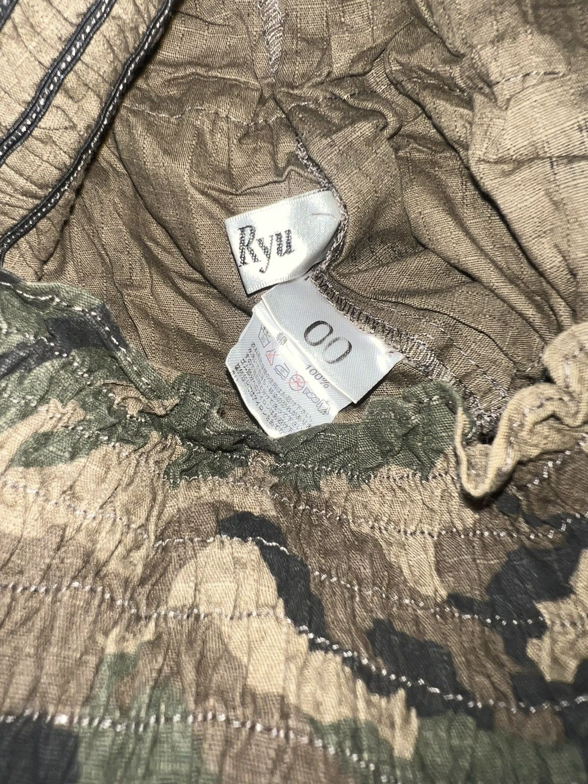 Japanese Brand RyuRyu Camo mini skirt 🖤 Size 27" / US 4 / IT 40 - 8 Thumbnail