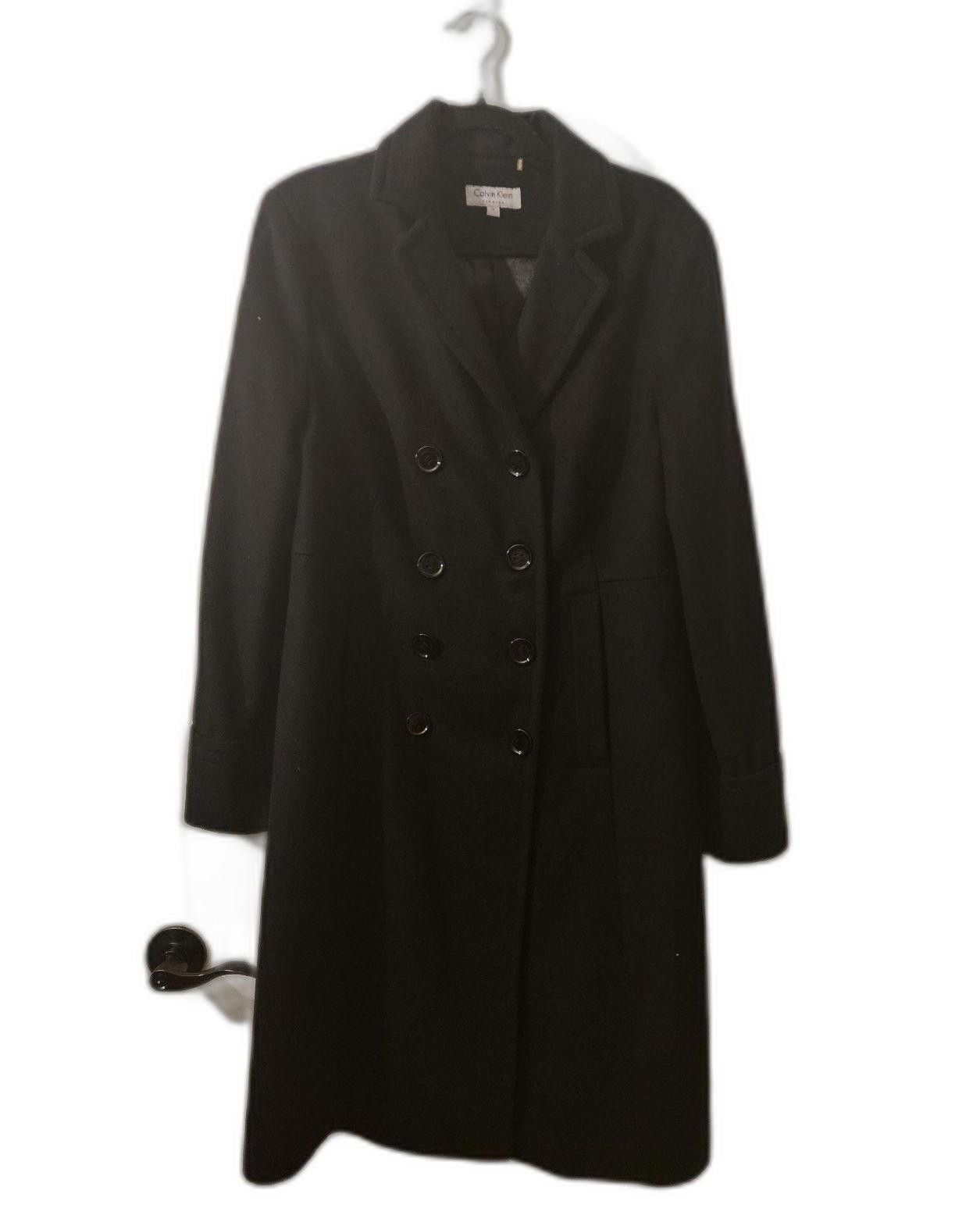 Calvin Klein Calvin Klein Premium Double-Breasted Coat - Size 12 Size XL / US 12-14 / IT 48-50 - 1 Thumbnail