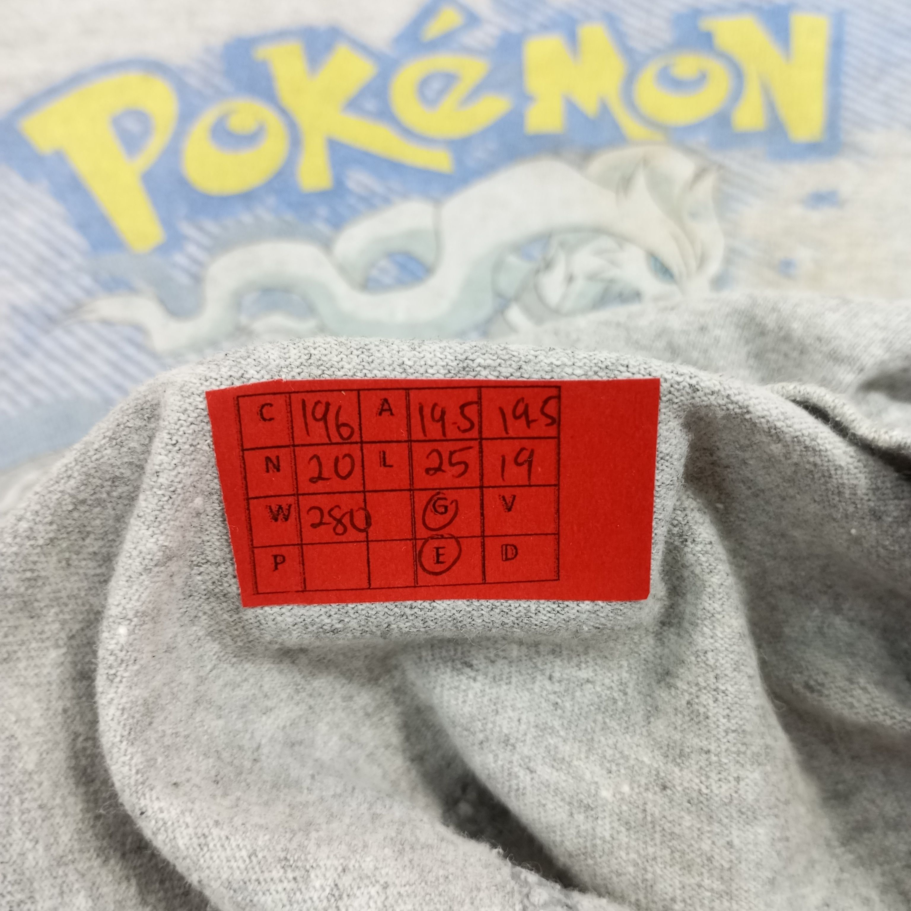 Pokemon Pokemon Japanese Anime Cartoon Tshirt Size US M / EU 48-50 / 2 - 11 Thumbnail