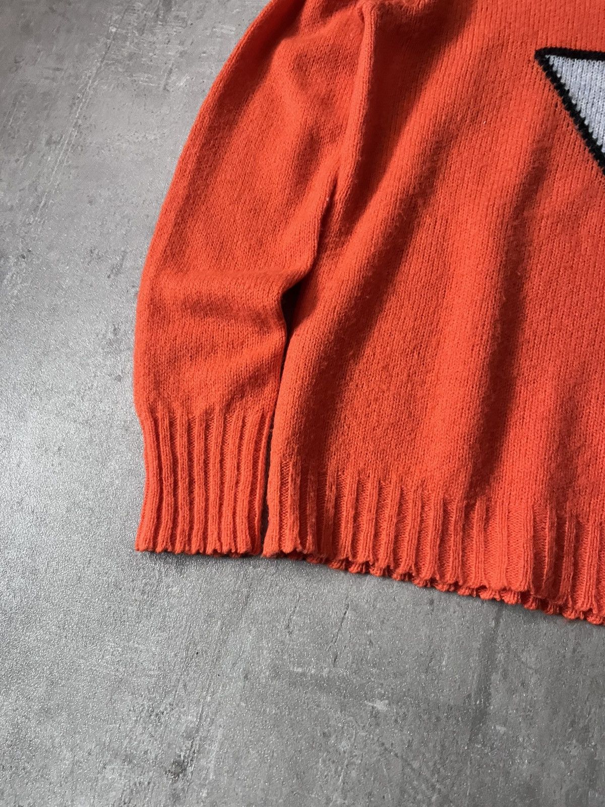 Prada Prada A/W 2018 Dinosaur wool orange sweater Size US M / EU 48-50 / 2 - 3 Thumbnail
