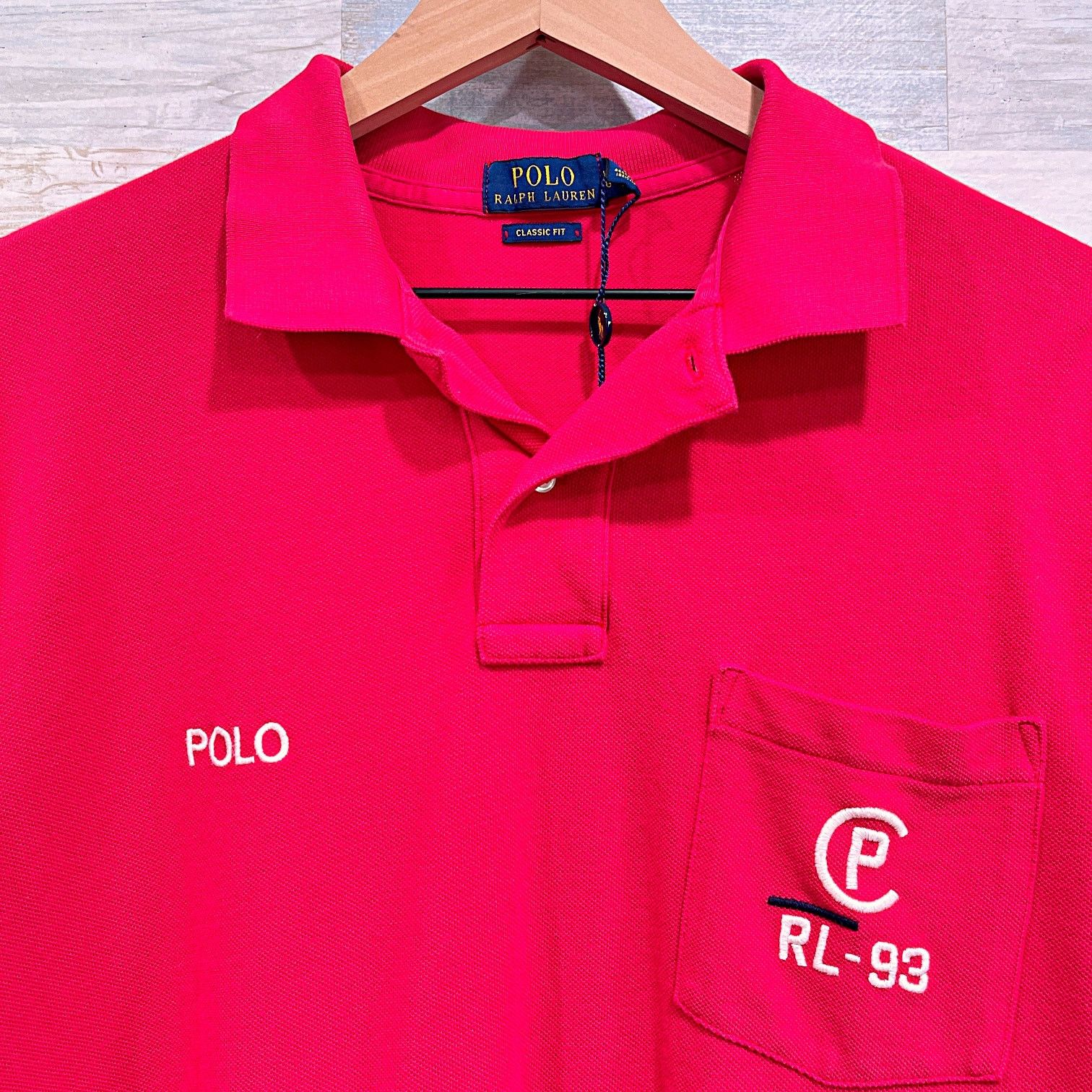 Polo Ralph Lauren POLO Ralph Lauren Classic Pocket Logo Shirt Red Short Sleeve Size US L / EU 52-54 / 3 - 2 Thumbnail