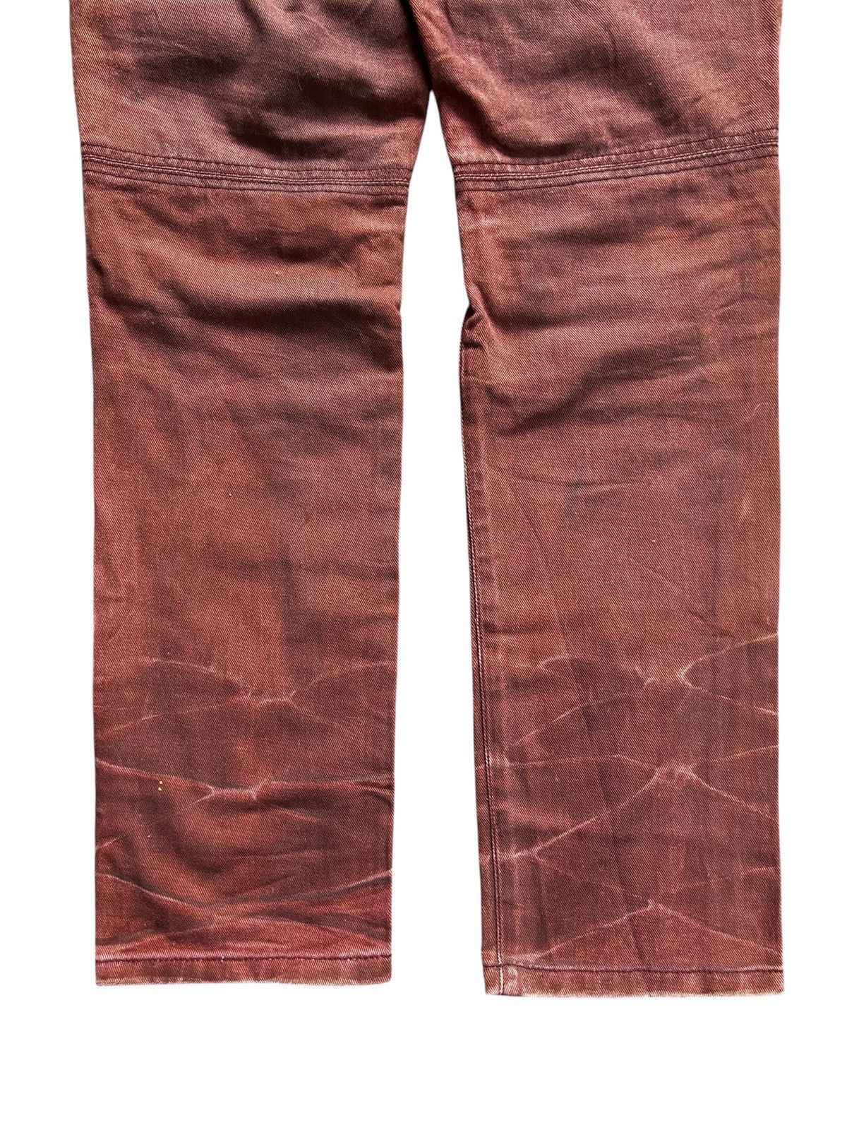 semanticdesign SEMANTIC DESIGN DISTRESSED PUNK STREET RED DENIM Size US 30 / EU 46 - 16 Thumbnail