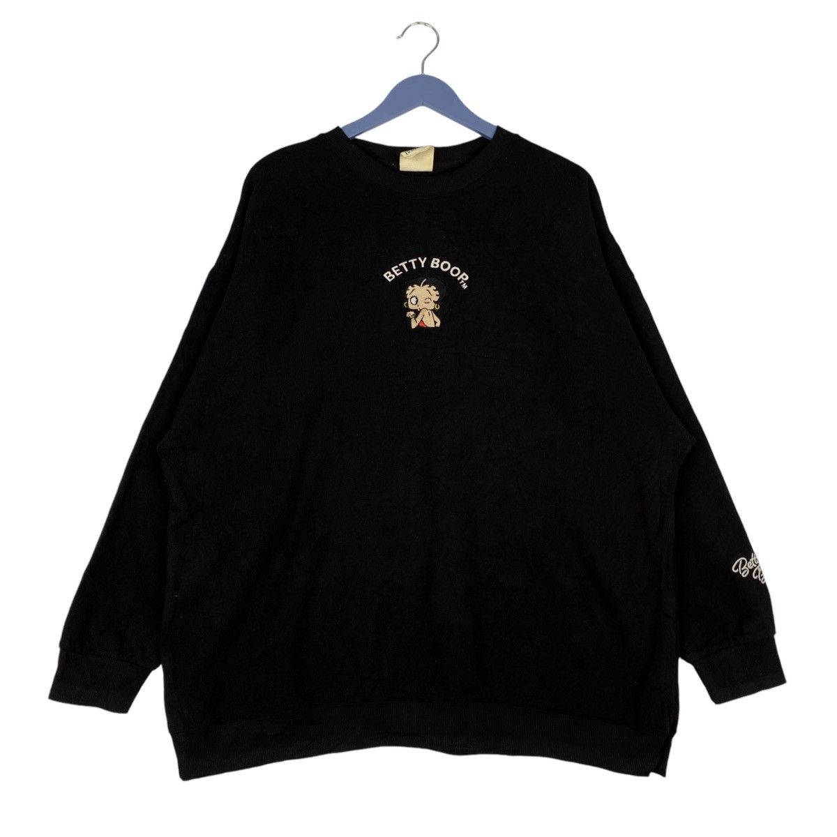 Vintage Vintage Betty Boop Small Embroided Crewneck Sweatshirt Size US XXL / EU 58 / 5 - 1 Thumbnail