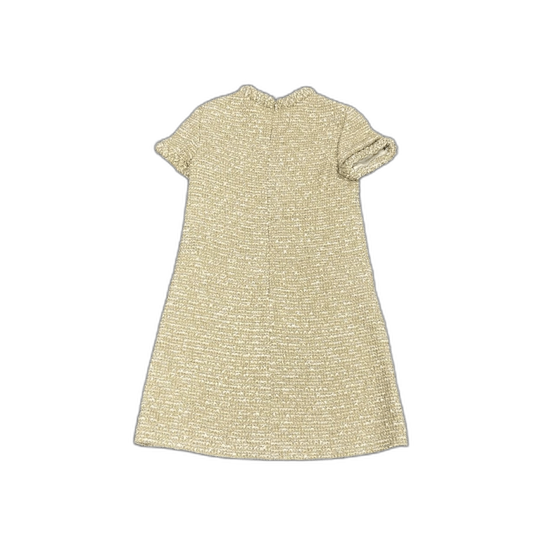 Valentino Valentino Gold Thread Woven Dress Size M / US 6-8 / IT 42-44 - 1 Thumbnail