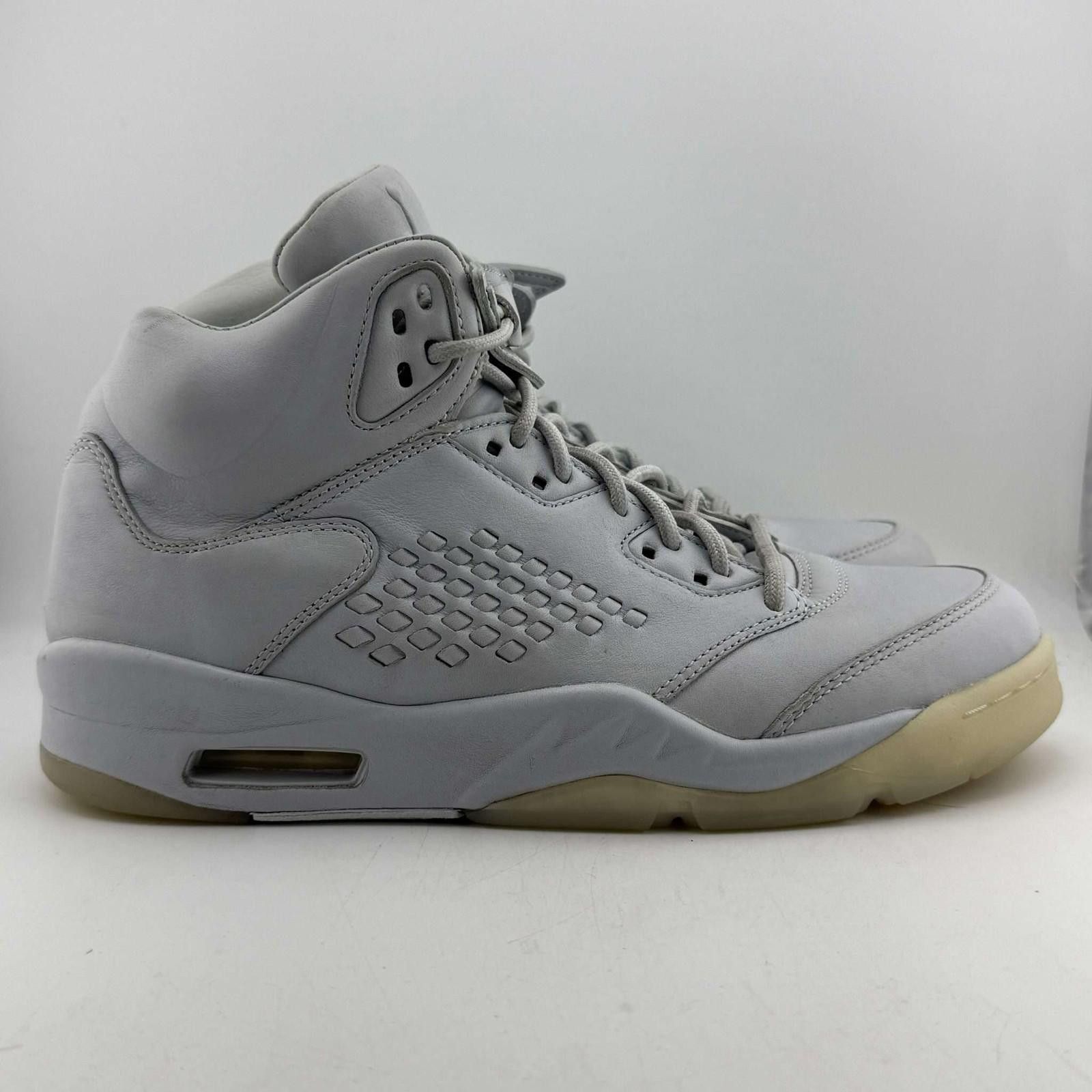 Jordan Brand Jordan 5 Pure Platinum US 9 Used No Box 881432-003 Size US 9 / EU 42 - 4 Thumbnail