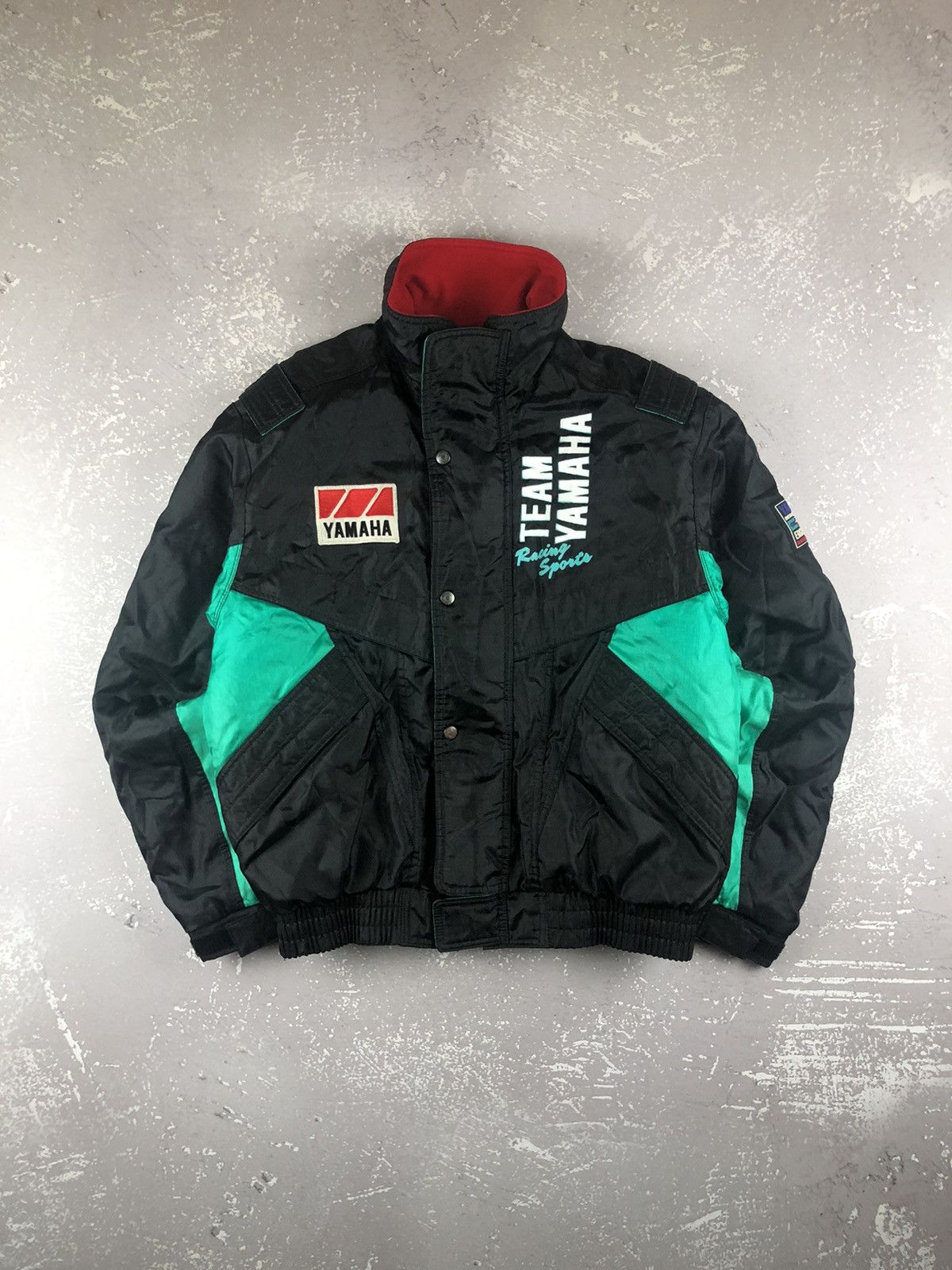 Vintage Rare! Team Yamaha Vintage Racing bomber jacket Size US L / EU 52-54 / 3 - 4 Thumbnail