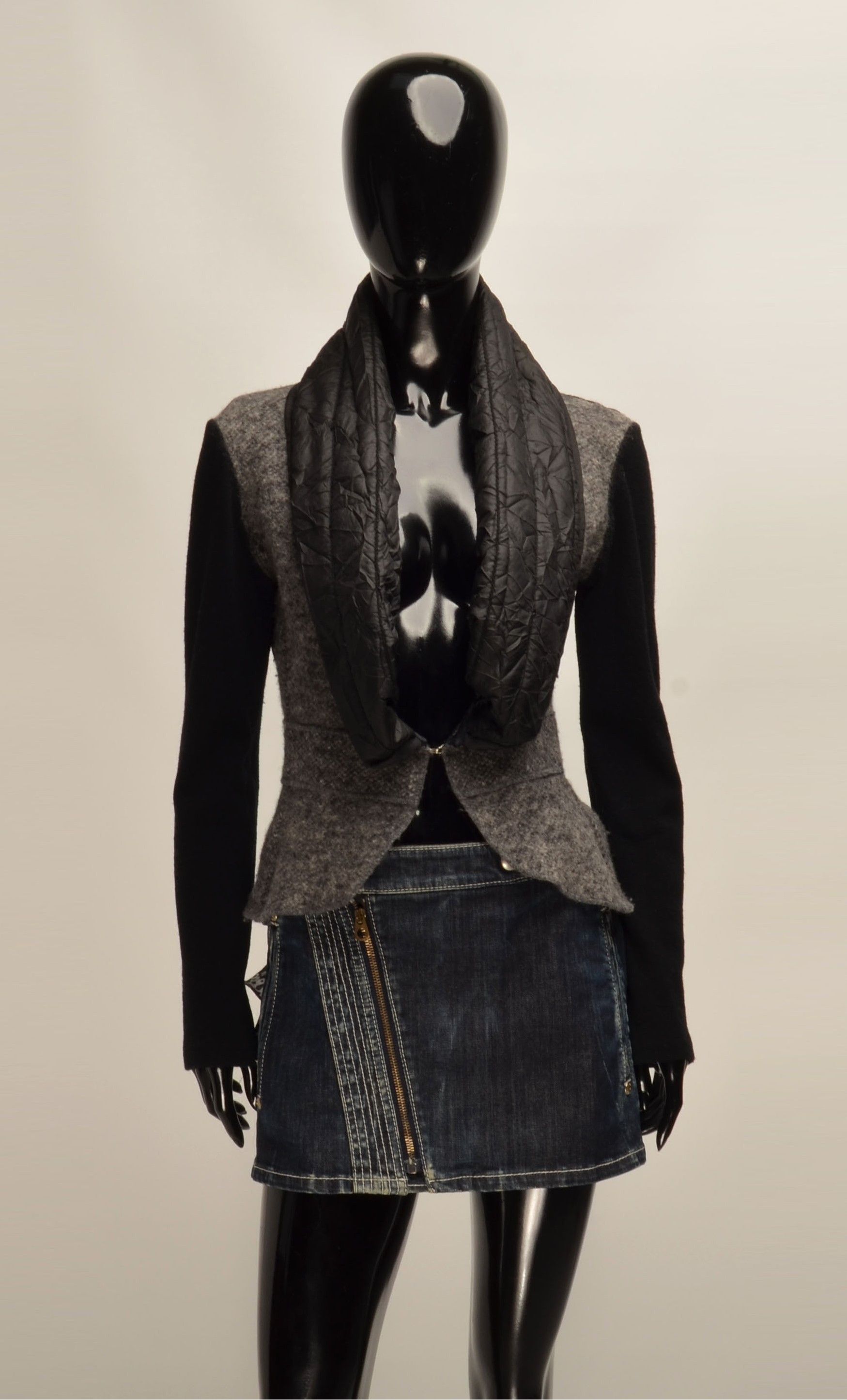 Other Y2K Siste's Structured Blazer Cardigan with Padded Collar Size L / US 10 / IT 46 - 1 Thumbnail