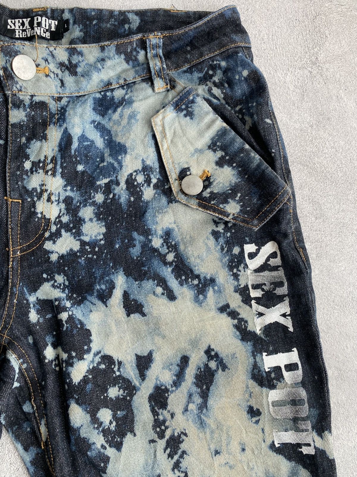 20471120 × Seditionaries Sex Pot Revenge Punk Denim☠️🔥 Size US 32 / EU 48 - 3 Thumbnail