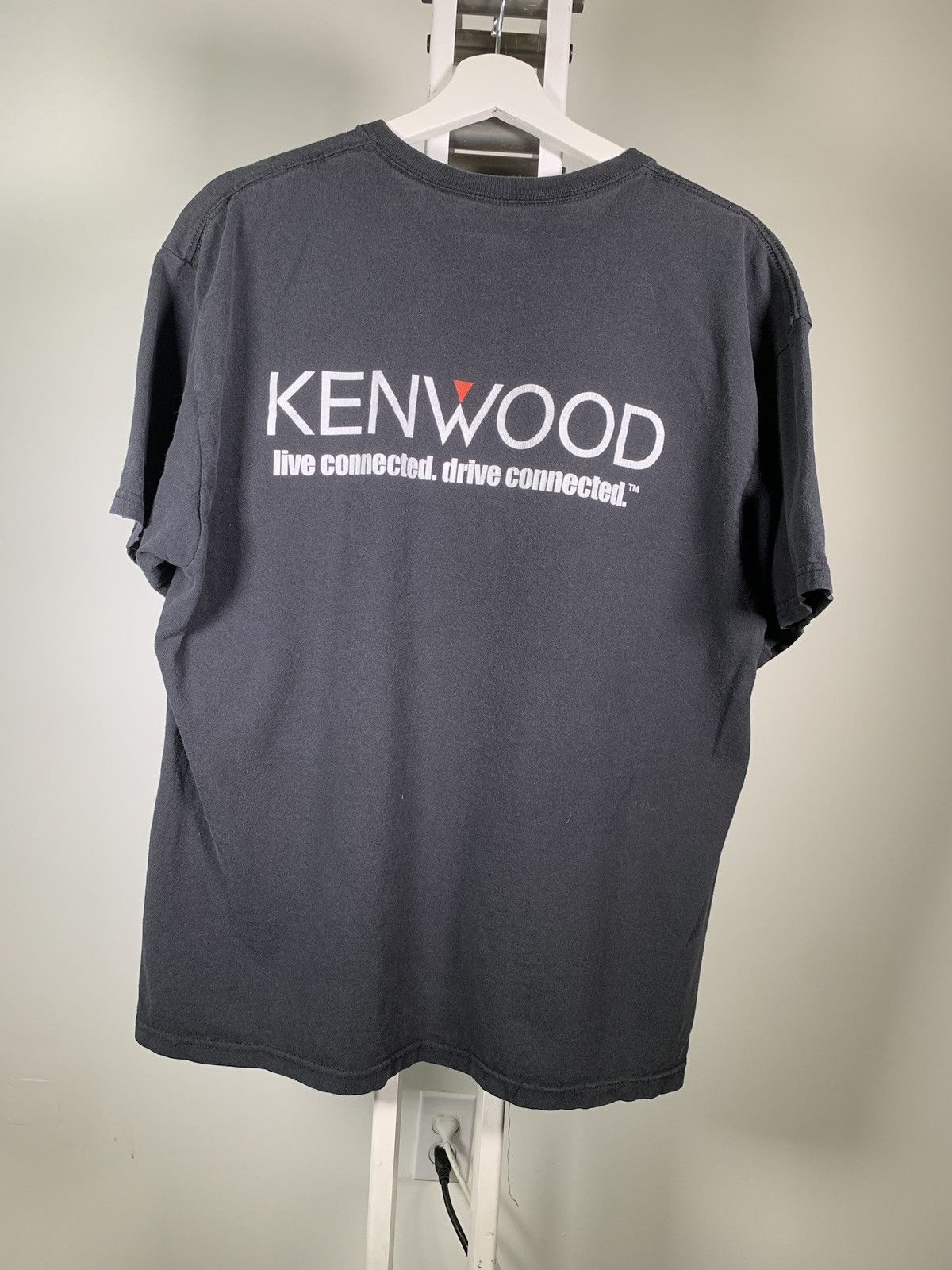 Japanese Brand × Vintage Vintage Kenwood Audio Stereo Im Connected T Shirt 90s Size US L / EU 52-54 / 3 - 4 Thumbnail