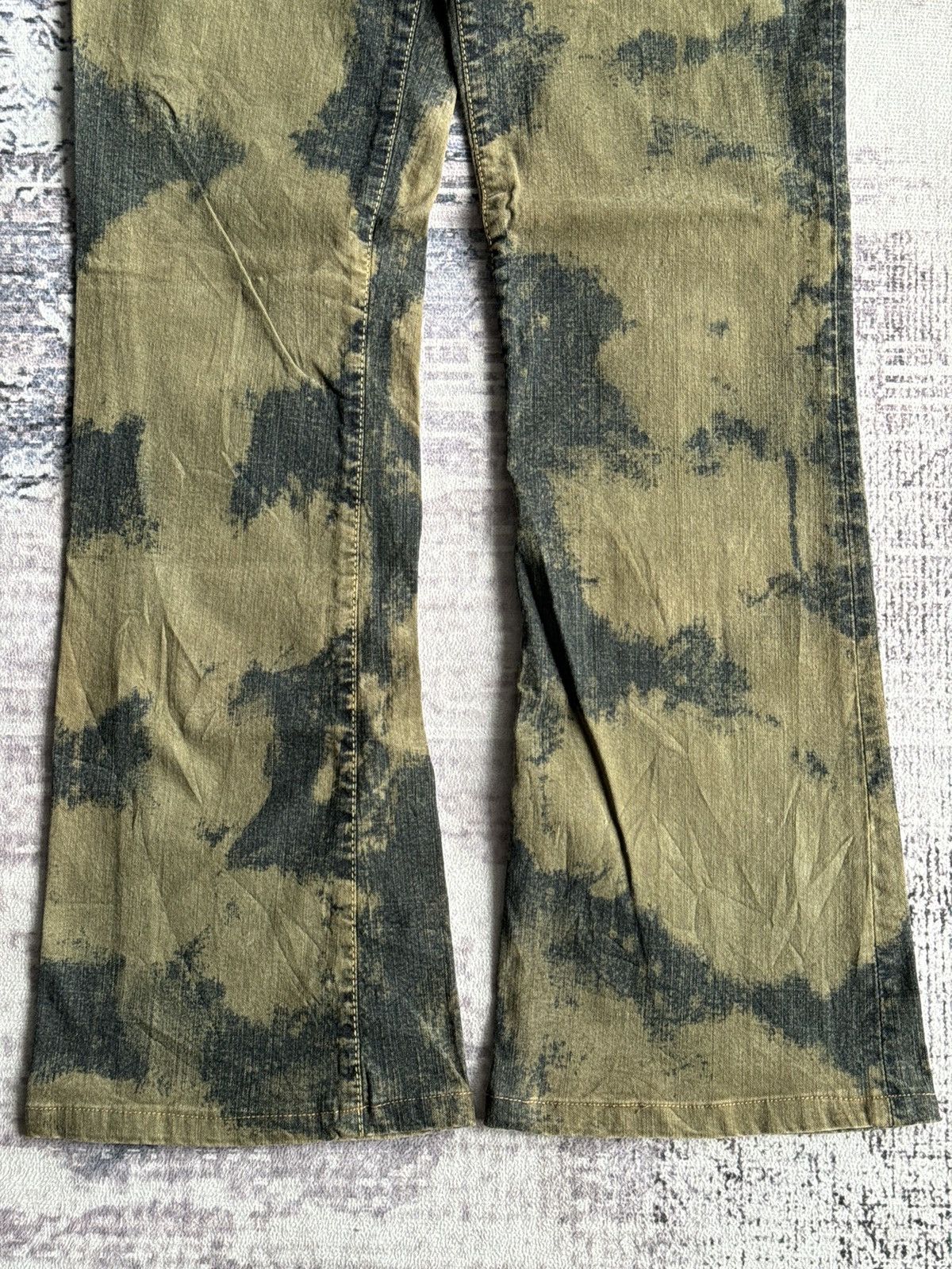 Tornado Mart Denim Studio Acid Washed Punk Flared Denim / ifsixwasnine Size US 30 / EU 46 - 4 Thumbnail