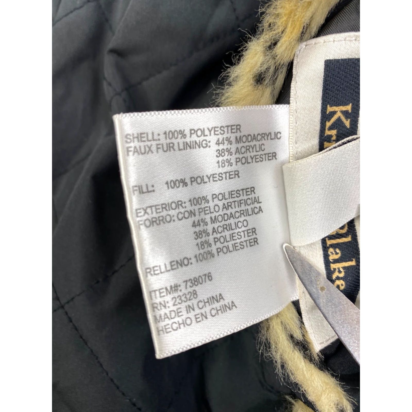 Vintage Kristen Blake Reversible Vest Womens M Faux Fur Cheetah Zip Hooded #9978 Size M / US 6-8 / IT 42-44 - 4 Thumbnail