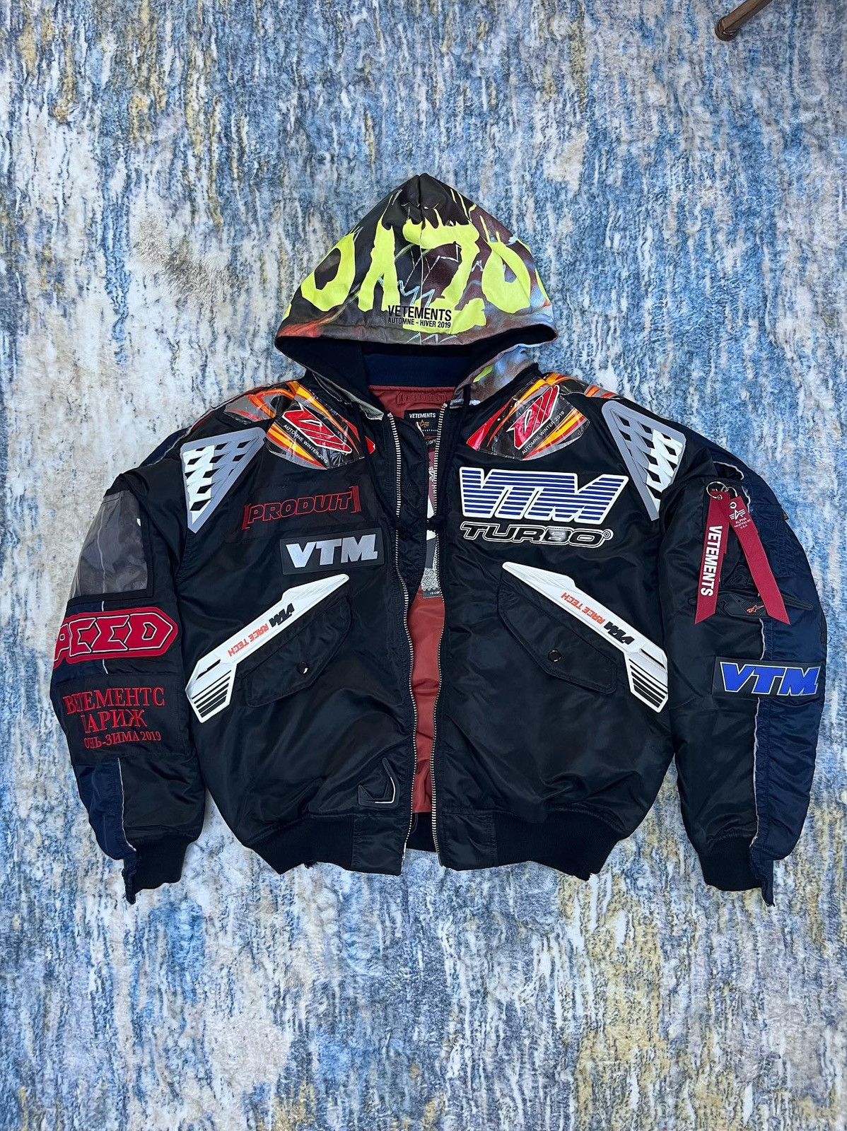 Vetements Vetements kanye racing bomber | Grailed