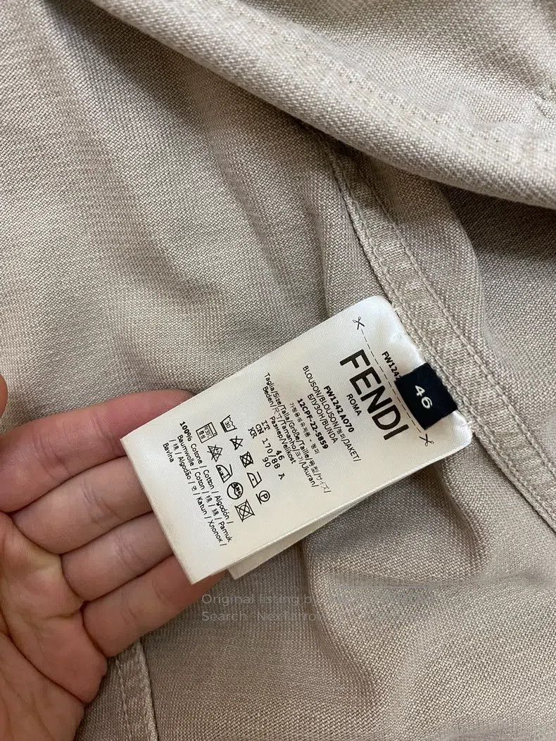 Fendi Fendi Denim jacket Size US S / EU 44-46 / 1 - 7 Thumbnail