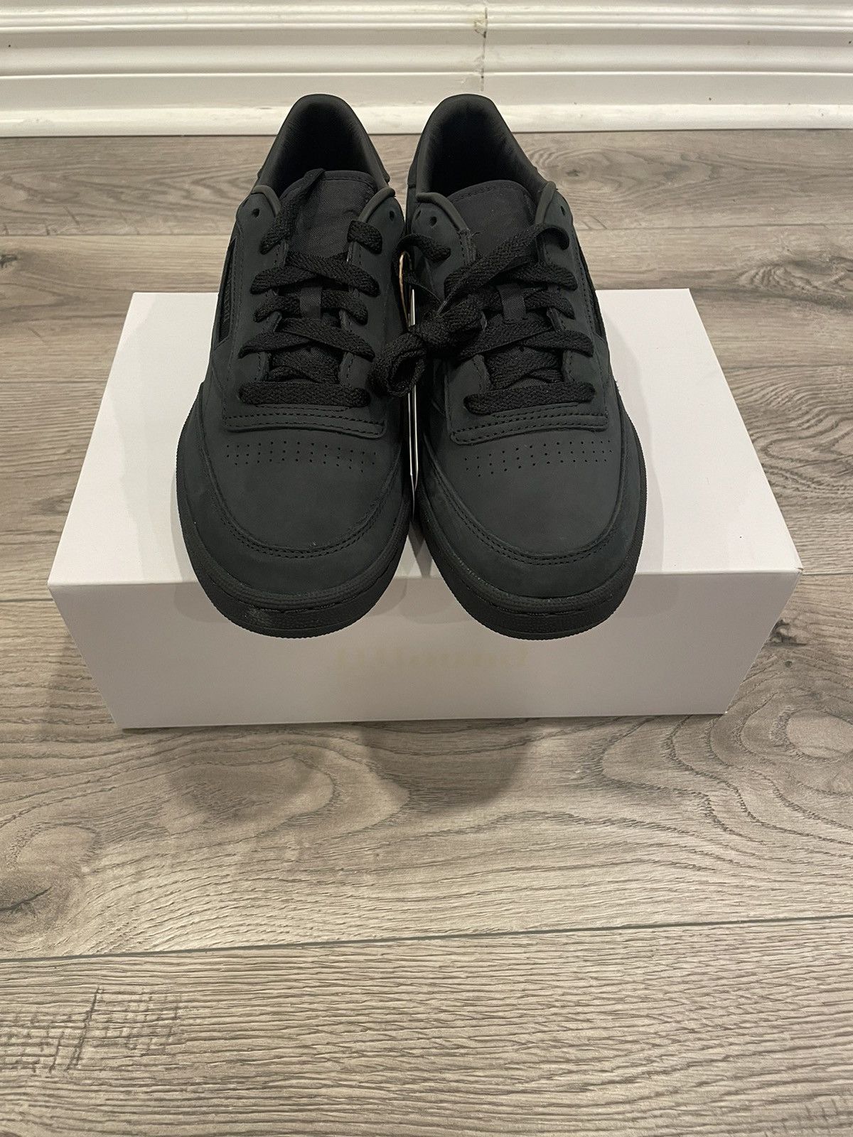 JJJJound × Reebok Jjjjound Reebok Club C 85 Black Size US 7 / EU 40 - 1 Thumbnail