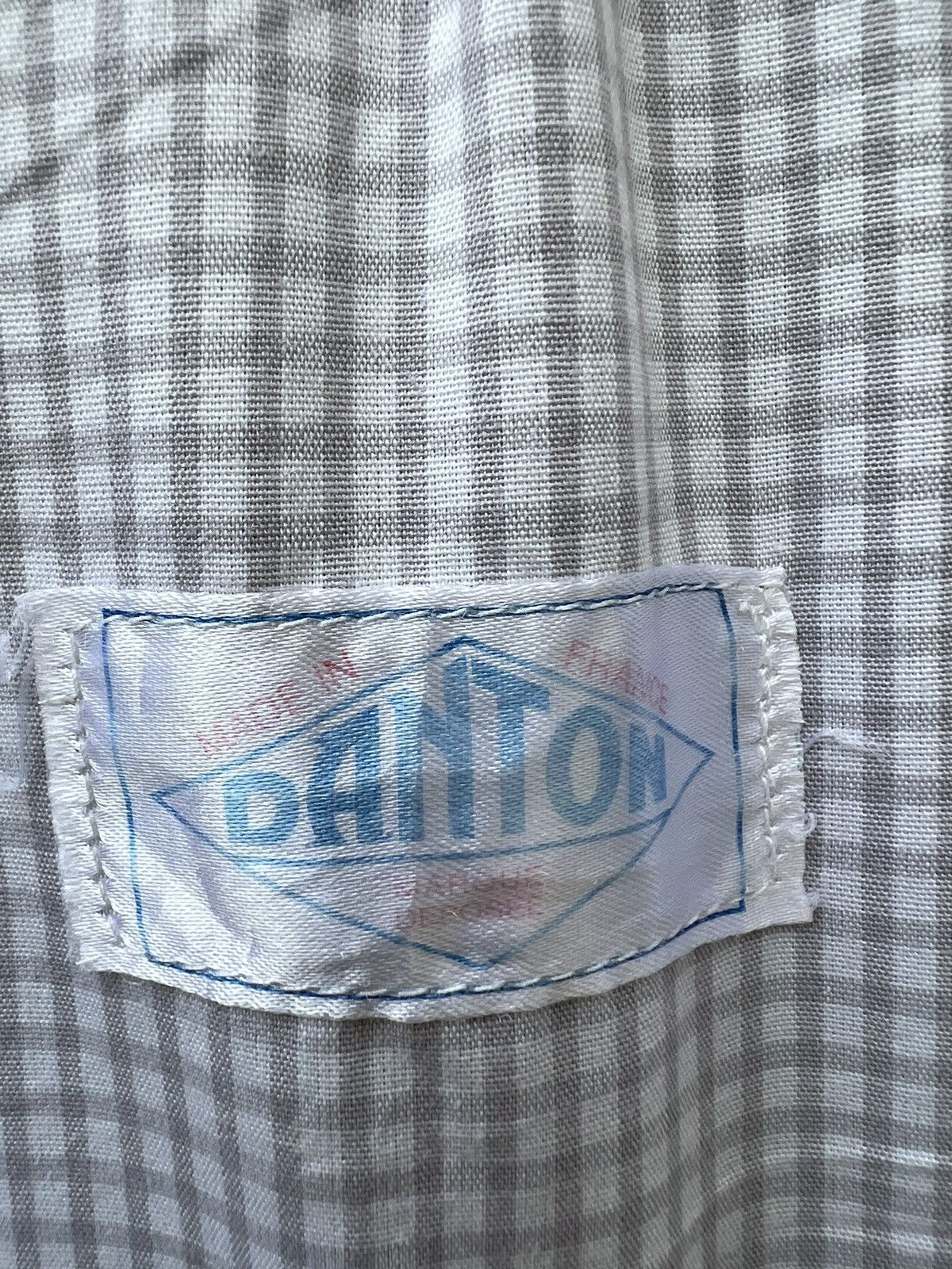 Danton Vintage Danton France Sun Fade Grey Nehru Collar Work Jacket Size US M / EU 48-50 / 2 - 22 Thumbnail