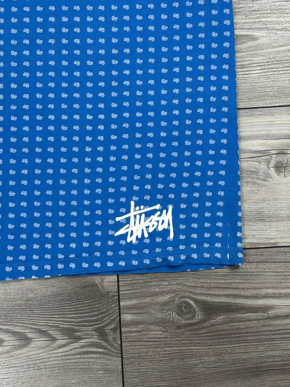 Stussy Y2K Stussy Peace And Prosperity All Over Print T Shirt Size US XL / EU 56 / 4 - 3 Thumbnail