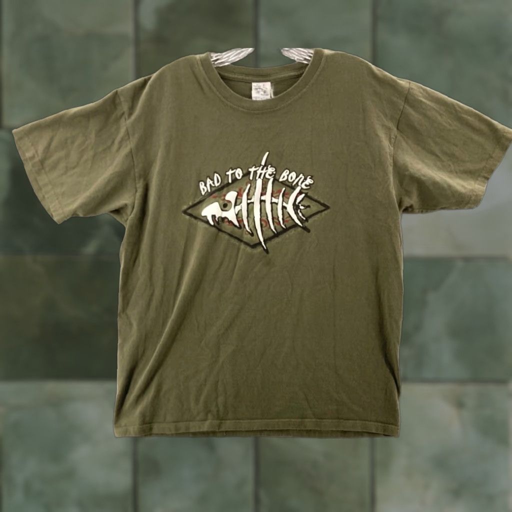 Bones Mens Large Tee Shirt Bad To The Bone Size US L / EU 52-54 / 3 - 1 Thumbnail