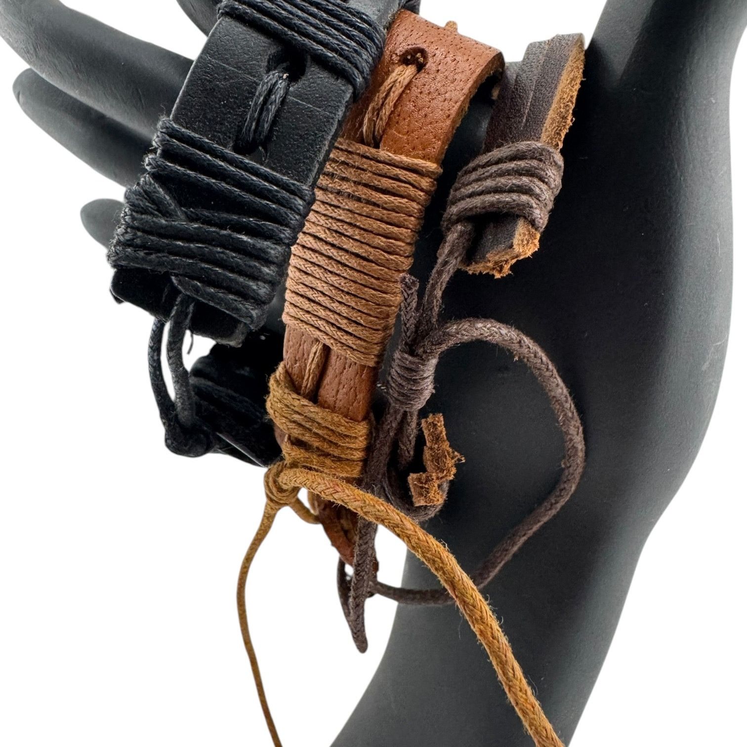 Other Triad of Anarchy Braided Cuffs: Unisex. Adjustable. Size ONE SIZE - 2 Thumbnail
