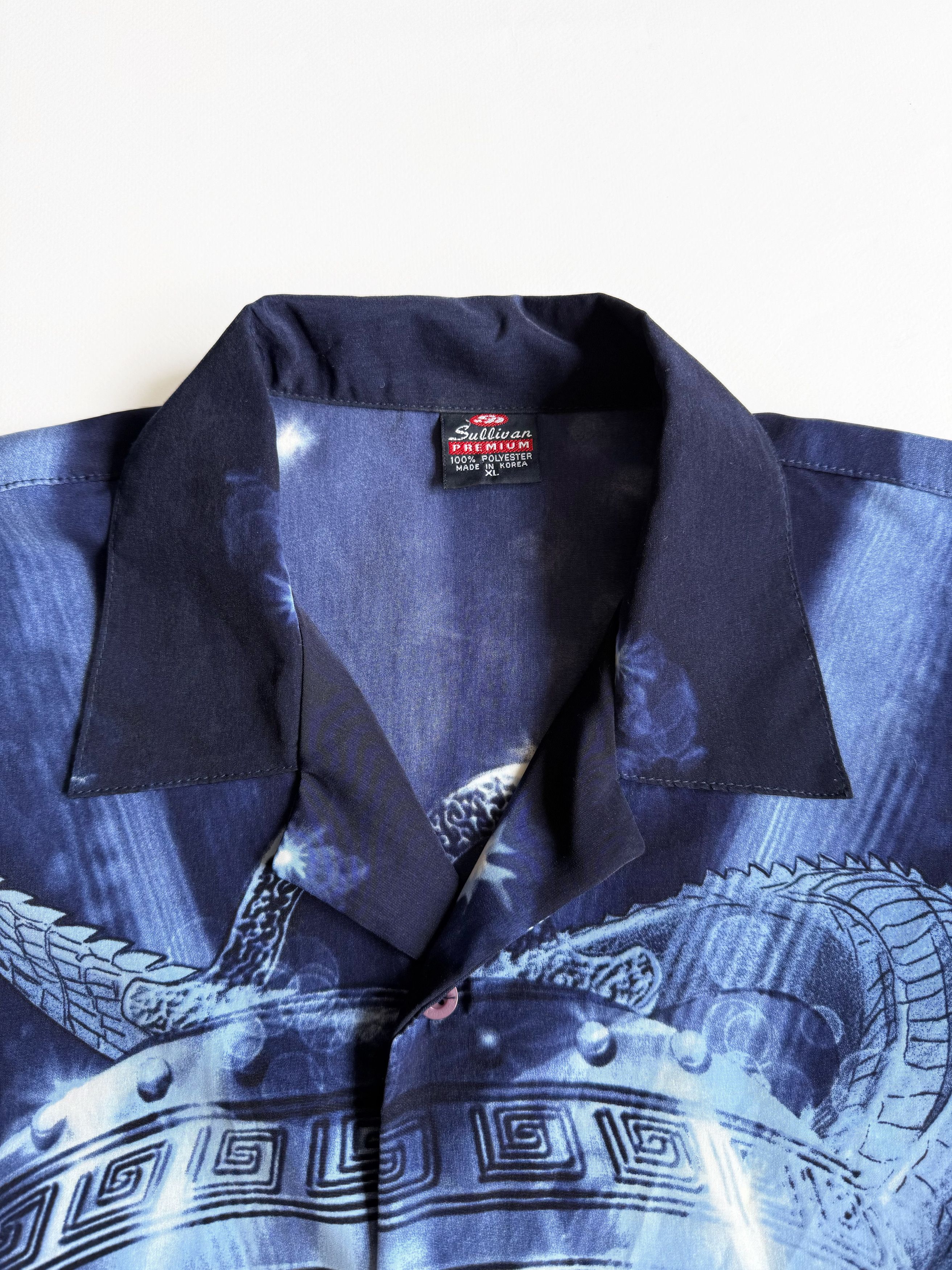 Vintage Men's Vintage Allover Print Shirt made in Korea y2k XL Size US XL / EU 56 / 4 - 2 Thumbnail