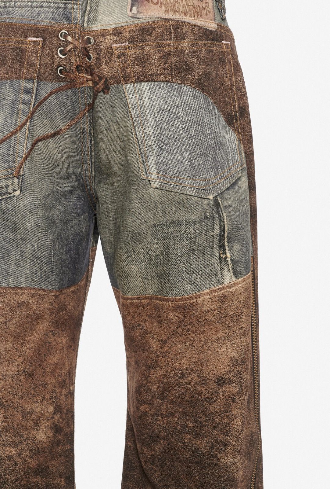Acne Studios Acne Studios Trompe L’Oeil Pentyone Western Printed Jeans Size US 36 / EU 52 - 3 Thumbnail