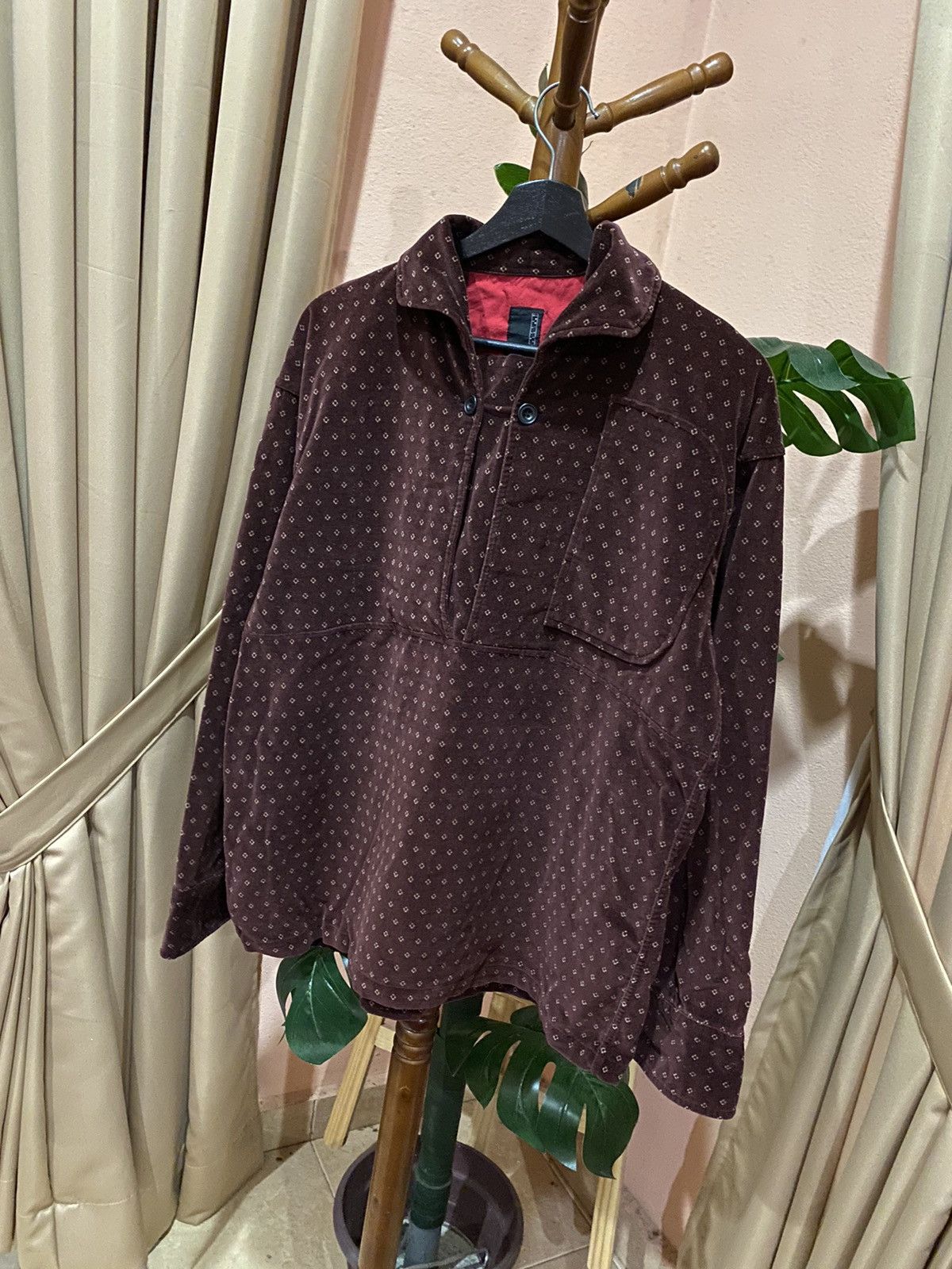 Japanese Brand VINTAGE ISLAY VELVET SHIRT Size US L / EU 52-54 / 3 - 4 Thumbnail