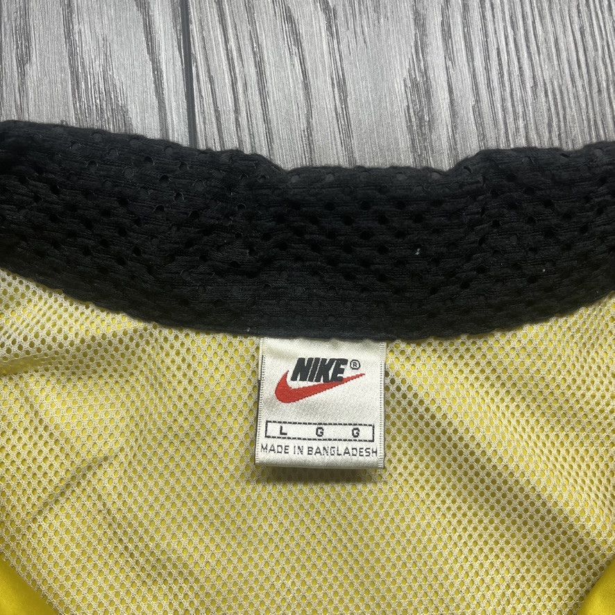Nike × Vintage Vintage Nike 1990s 3M Quarter Zip Windbreaker Yellow Size US L / EU 52-54 / 3 - 10 Thumbnail