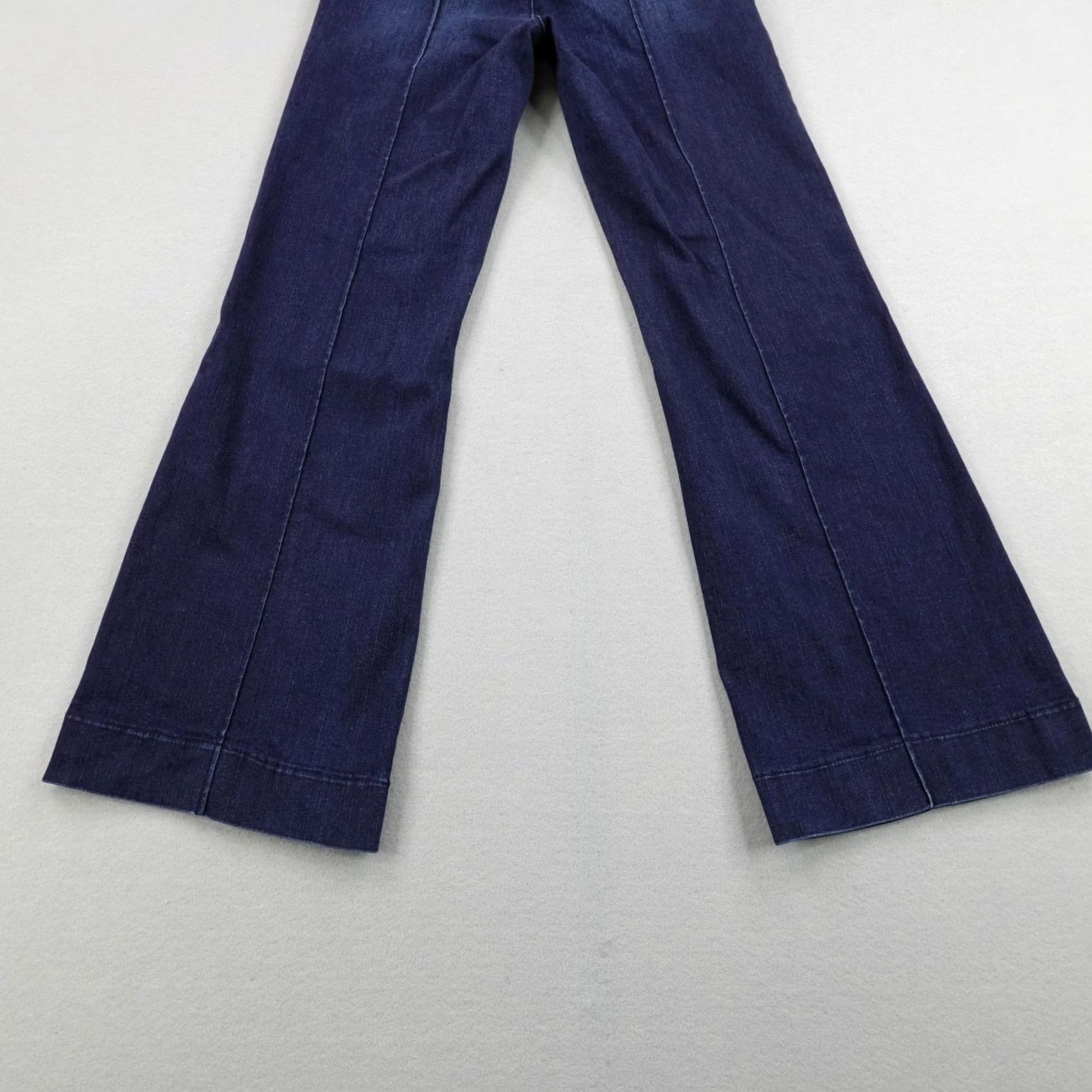 Vintage IDYLLWIND Jeans Womens Blue Denim Western Flared Lace Up Miranda Lambert 8/32 Size 30" / US 8 / IT 44 - 7 Thumbnail