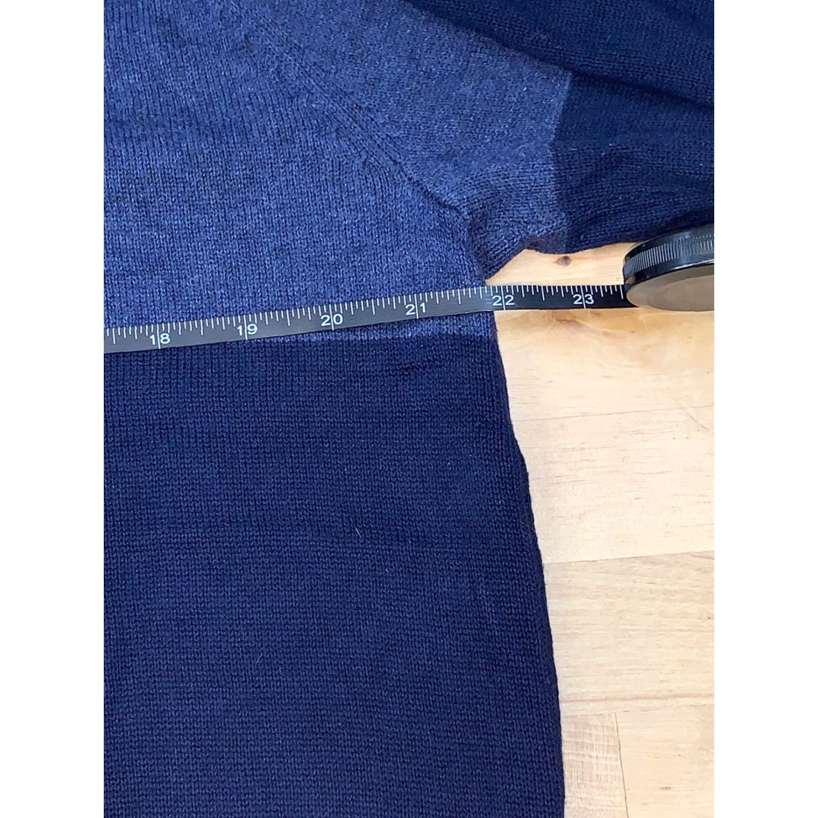 Calvin Klein Calvin Klein Pullover Sweater XL Blue Color Block Mock Neck Long Sleeve Men's 1/4 Zip Casual Size US XL / EU 56 / 4 - 5 Thumbnail