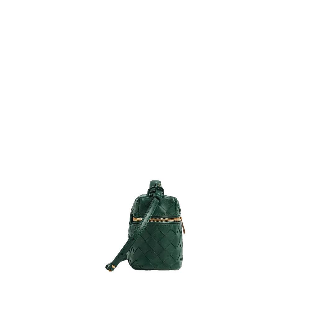 Bottega Veneta BOTTEGA VENETA Bang Bang $3200 Emerald Green Intrecciato Lea Size ONE SIZE - 3 Thumbnail