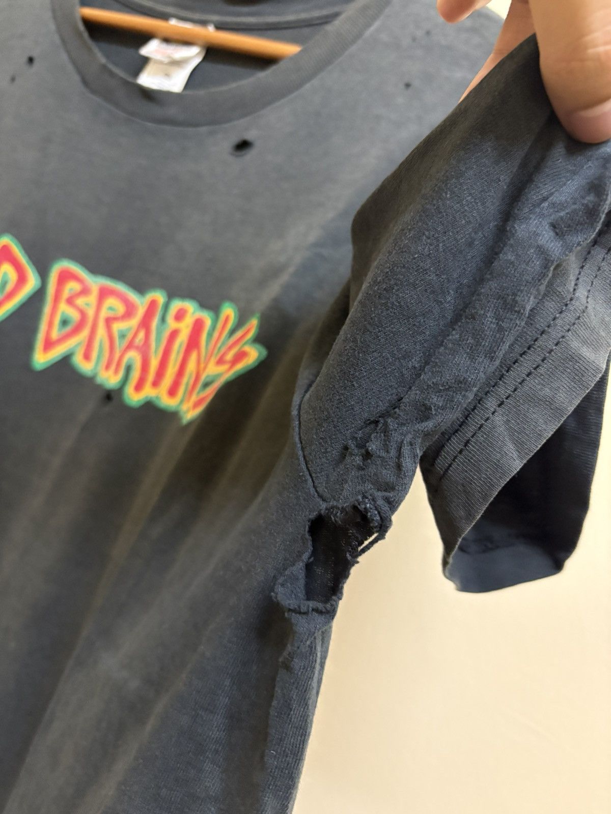 Band Tees Vintage 90s Bad Brains Band Omega Sessions Victory Record Size US XL / EU 56 / 4 - 13 Thumbnail