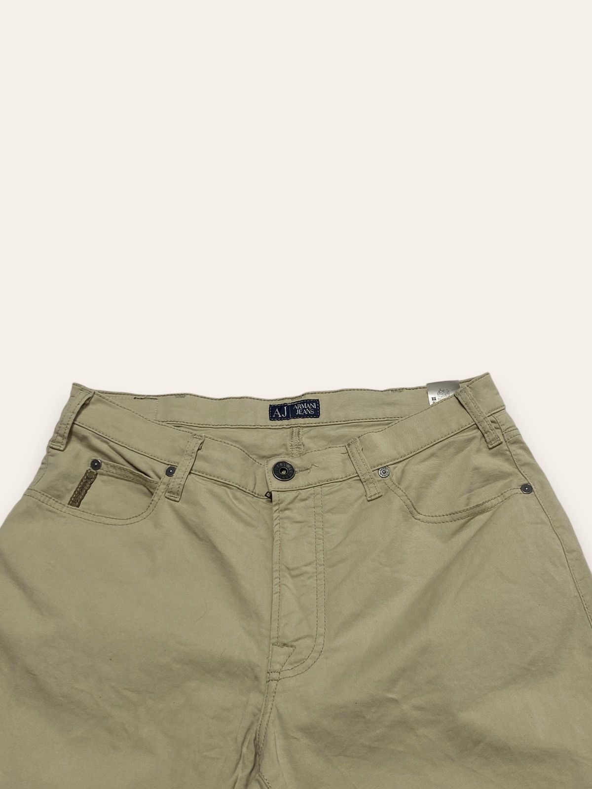 Armani Vintage ARMANI Beige Pants Size US 32 / EU 48 - 5 Thumbnail