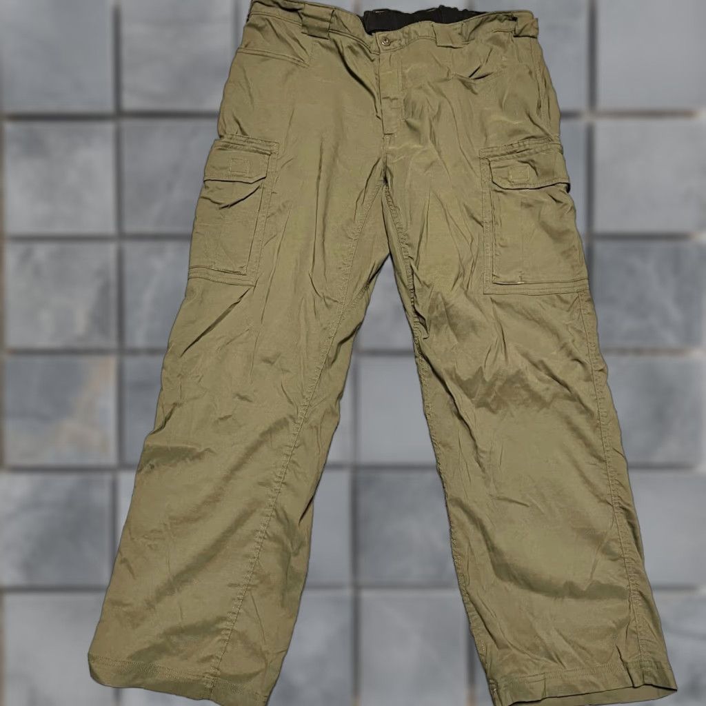 Duluth Trading Company Duluth Trading Pants Mens XL x30 Green Flex Dry On The Fly Cargo Hiking Size US 36 / EU 52 - 1 Thumbnail