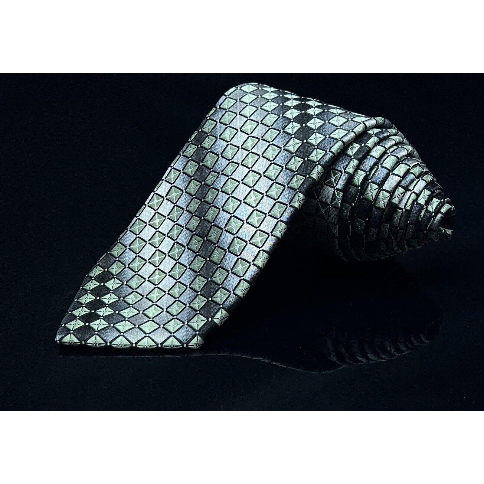 Alexander Julian COLOURS by Alexander Julian All Silk Tie Green Great ...