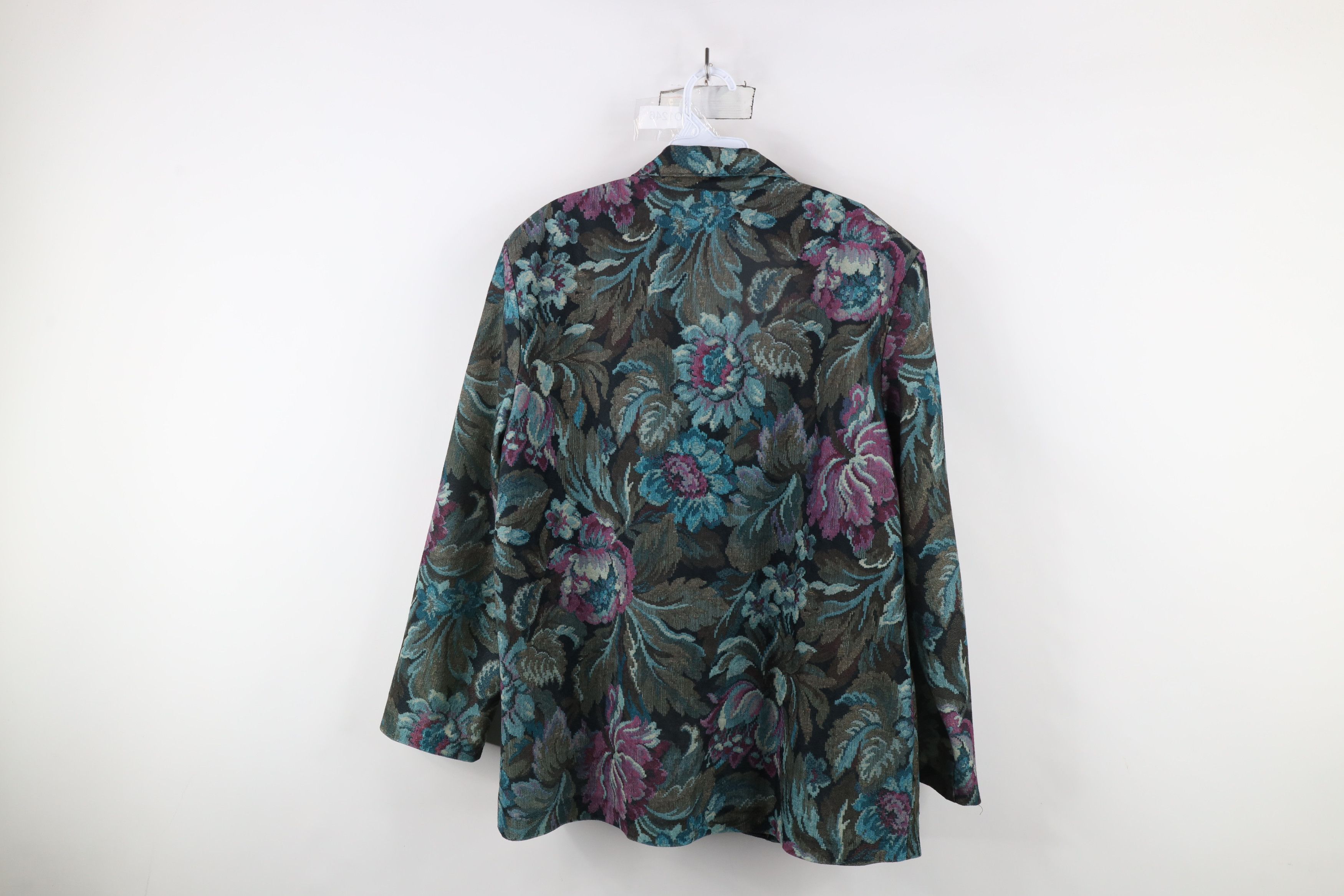 Vintage Vintage 90s Streetwear One Button Blazer Suit Jacket USA Size L / US 10 / IT 46 - 9 Thumbnail