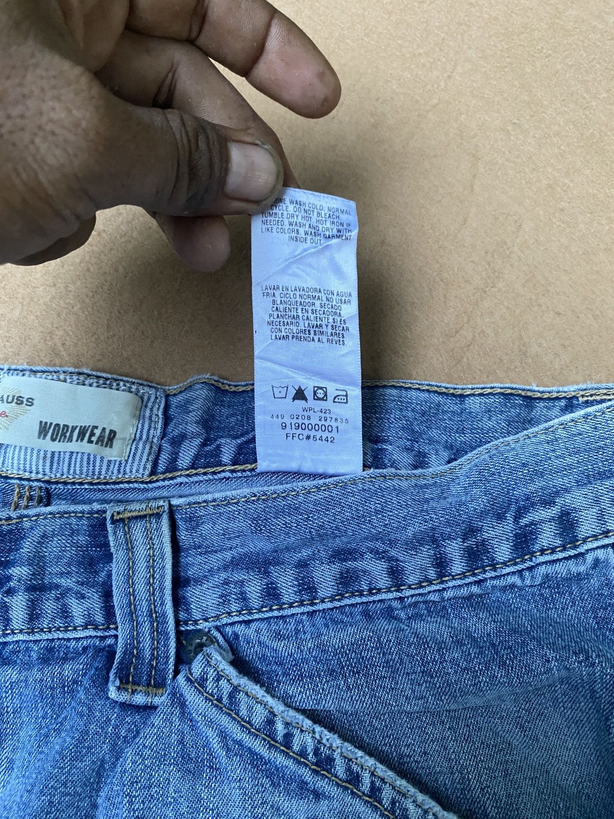 Levi's Levis singnature workware carpenter short pants Size US 35 - 8 Thumbnail