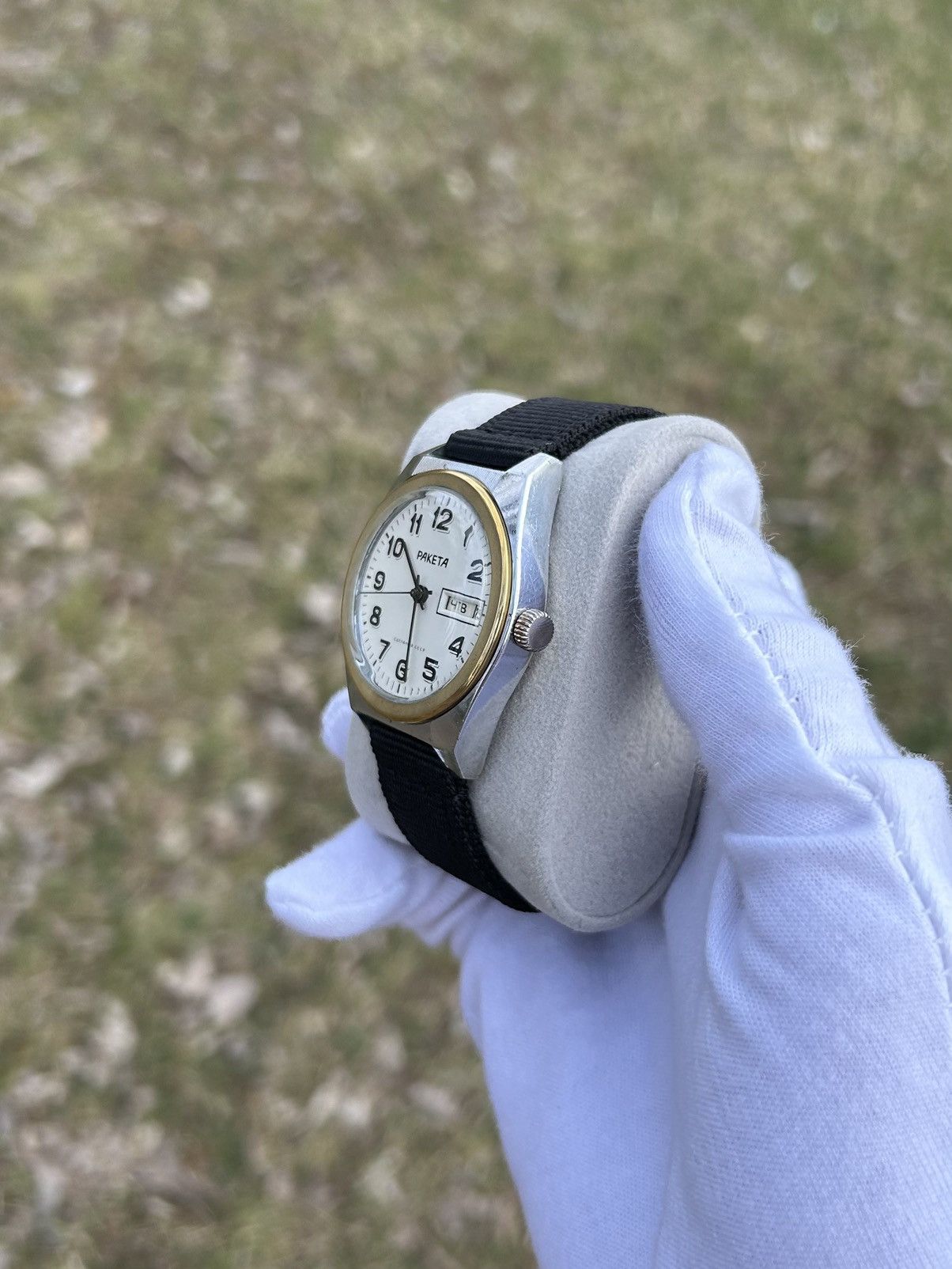 Vintage Vintage Watch Raketa Mechanical USSR Soviet Authentic 1980s Size ONE SIZE - 5 Thumbnail