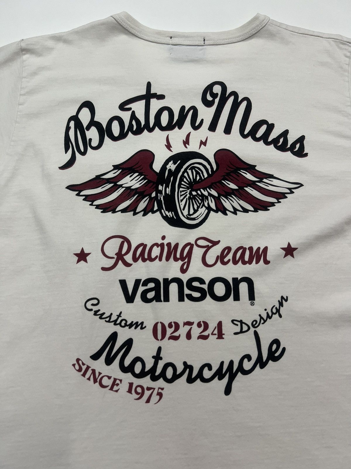 Vanson Leathers VINTAGE VANSON LEATHERS POCKET TEES Size US M / EU 48-50 / 2 - 9 Thumbnail