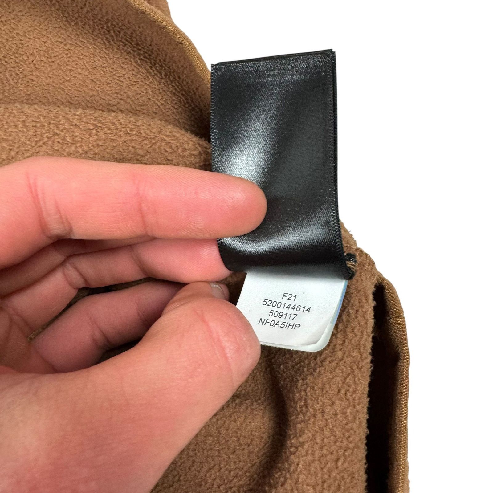 The North Face The North Face Men's Brown Quarter-Zip Fleece Jacket Large Size US L / EU 52-54 / 3 - 8 Thumbnail