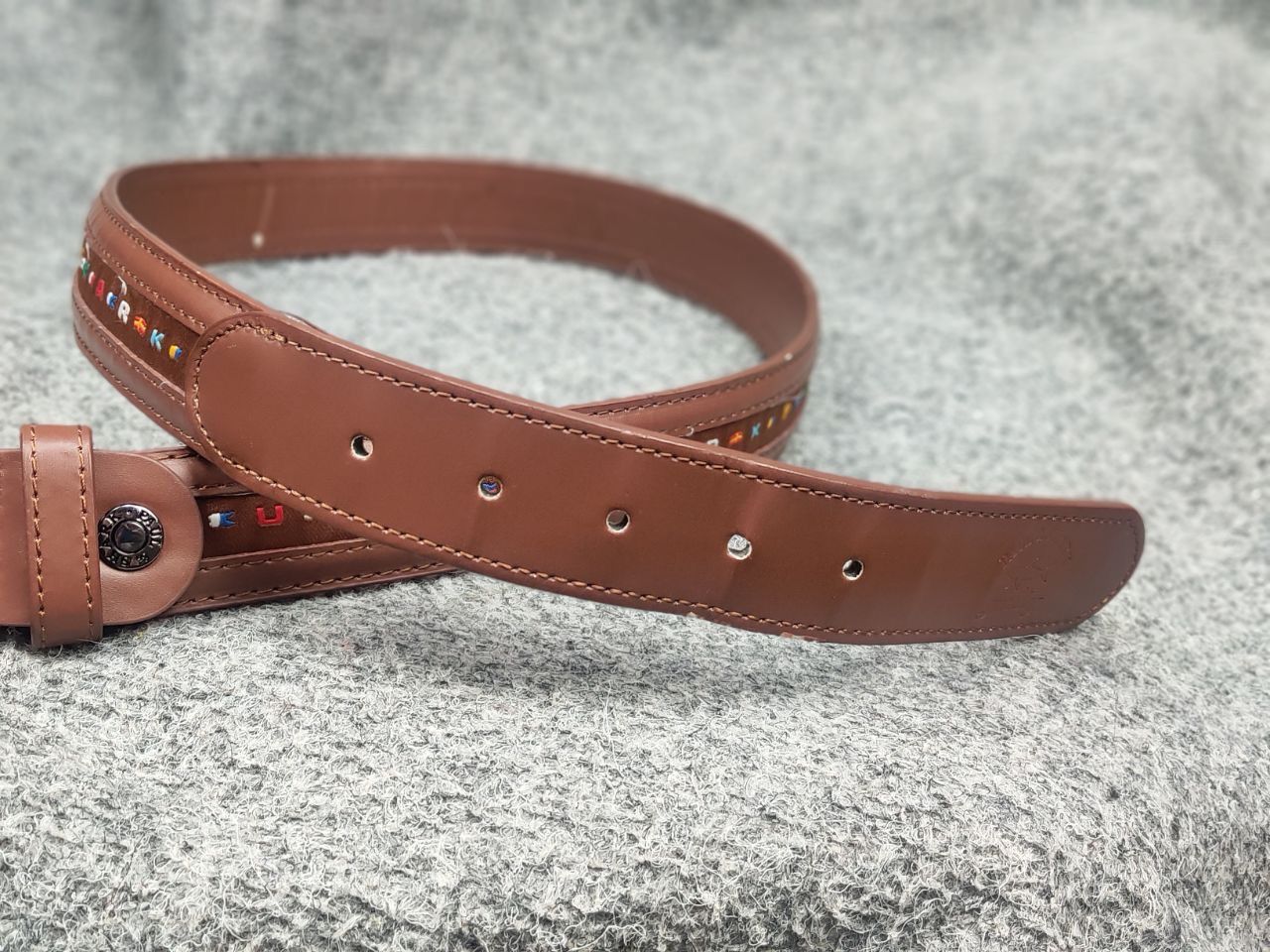 Paul & Shark Vintage Paul Shark Design Multi Logo Mens casual Belt Size ONE SIZE - 9 Thumbnail
