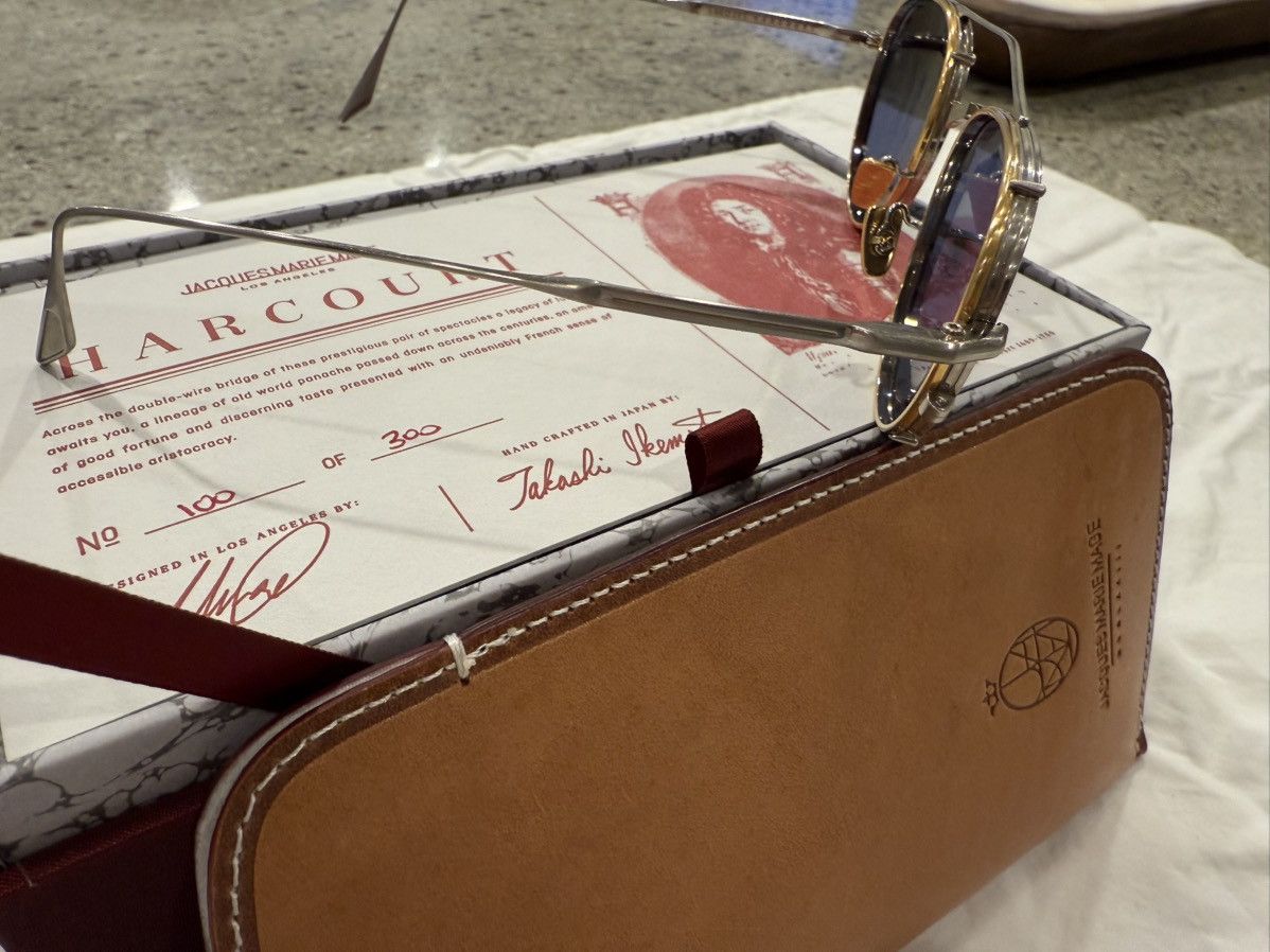 Jacques Marie Mage Jacques Marie Mage Harcourt Sunglasses Very Good Condition Size ONE SIZE - 5 Thumbnail