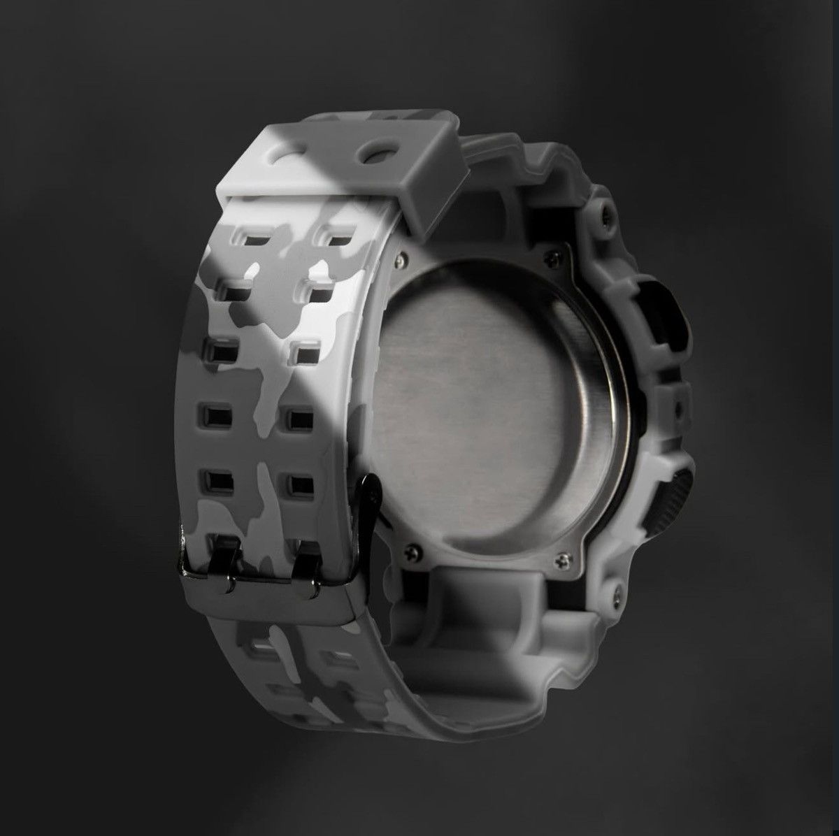 The GV Gallery The GV Gallery “Grey Camo” G-Shock Size ONE SIZE - 3 Thumbnail
