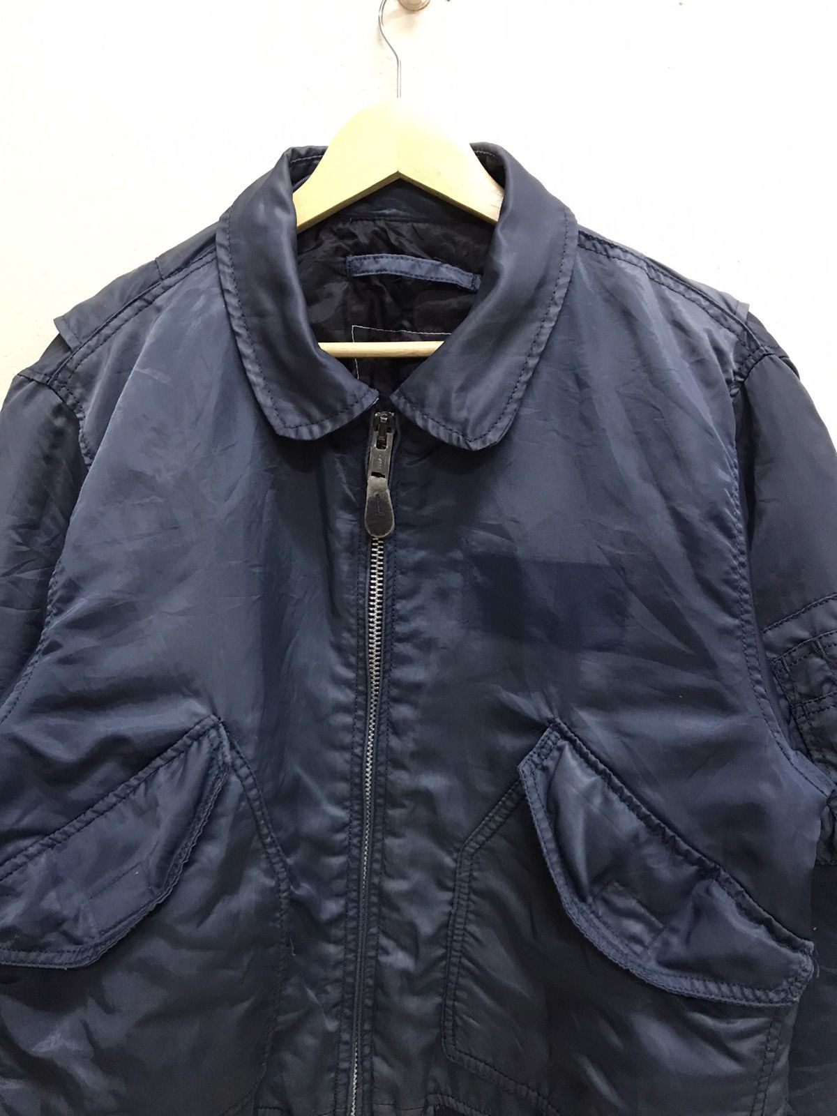 Vintage Sun Faded 🔥Vintage Ideal Zipper Bomber Jacket Size US M / EU 48-50 / 2 - 4 Thumbnail