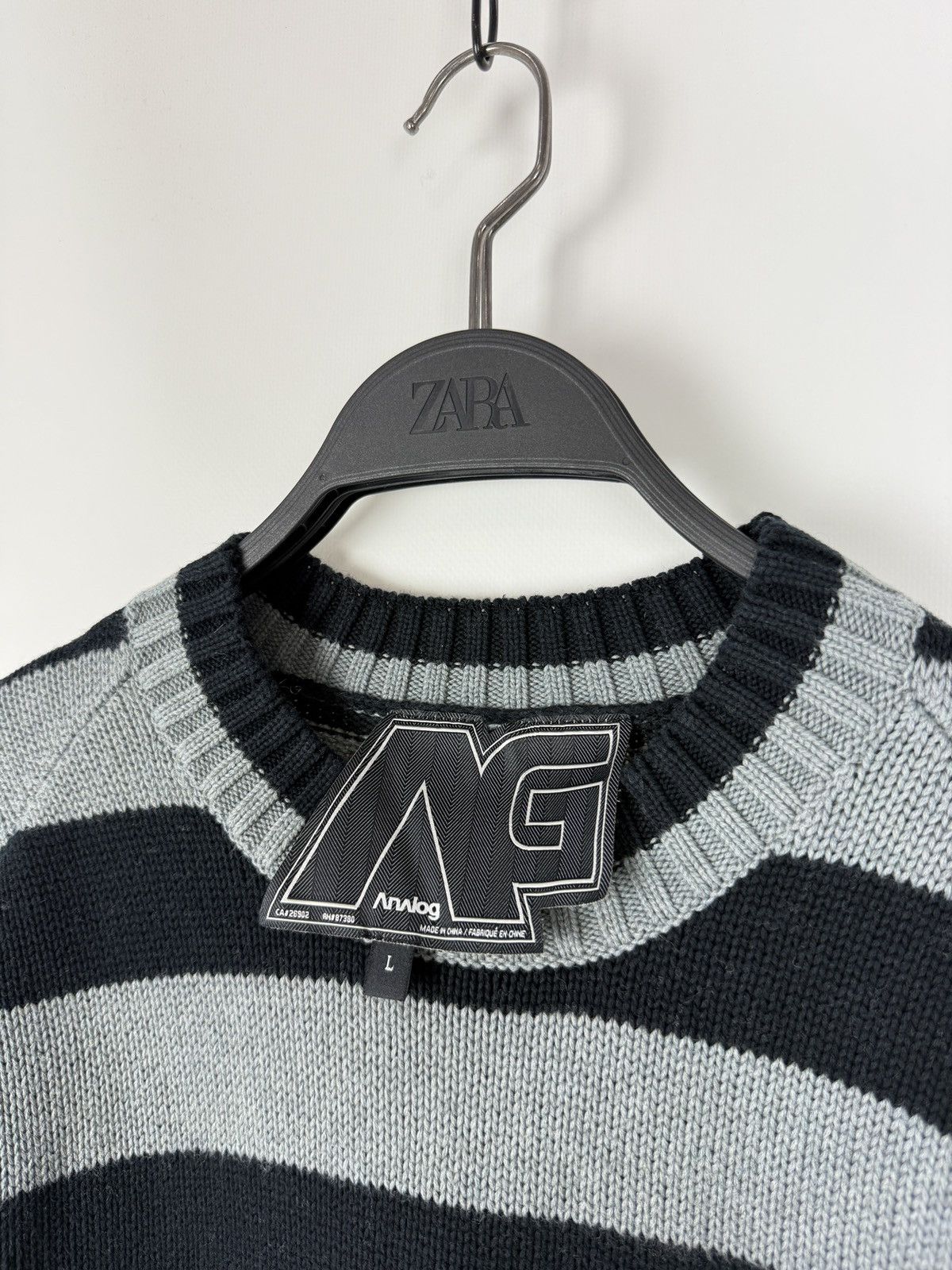 Analog 2000s Vintage Analog Snowboards Crewneck Stripe Knit Sweater Size US L / EU 52-54 / 3 - 4 Thumbnail