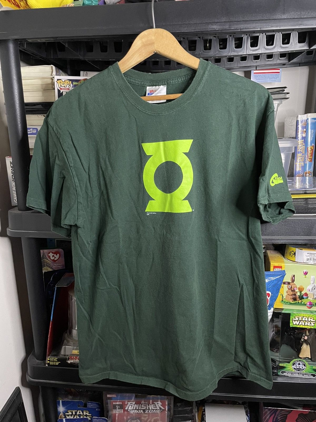 DC Comics × Vintage vintage Y2K green lantern DC comics Raphtti tshirt Size US L / EU 52-54 / 3 - 1 Thumbnail