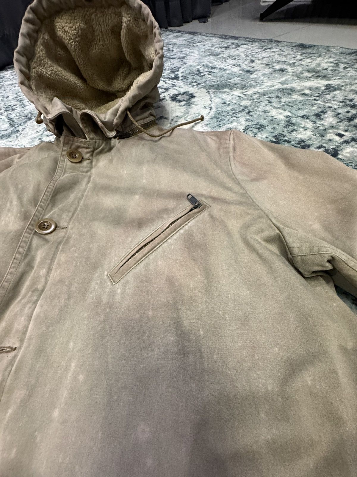 Miu Miu VINTAGE MIU-MIU INSULATED COTTON PARKA JACKET DISTRESSED Size US M / EU 48-50 / 2 - 8 Thumbnail