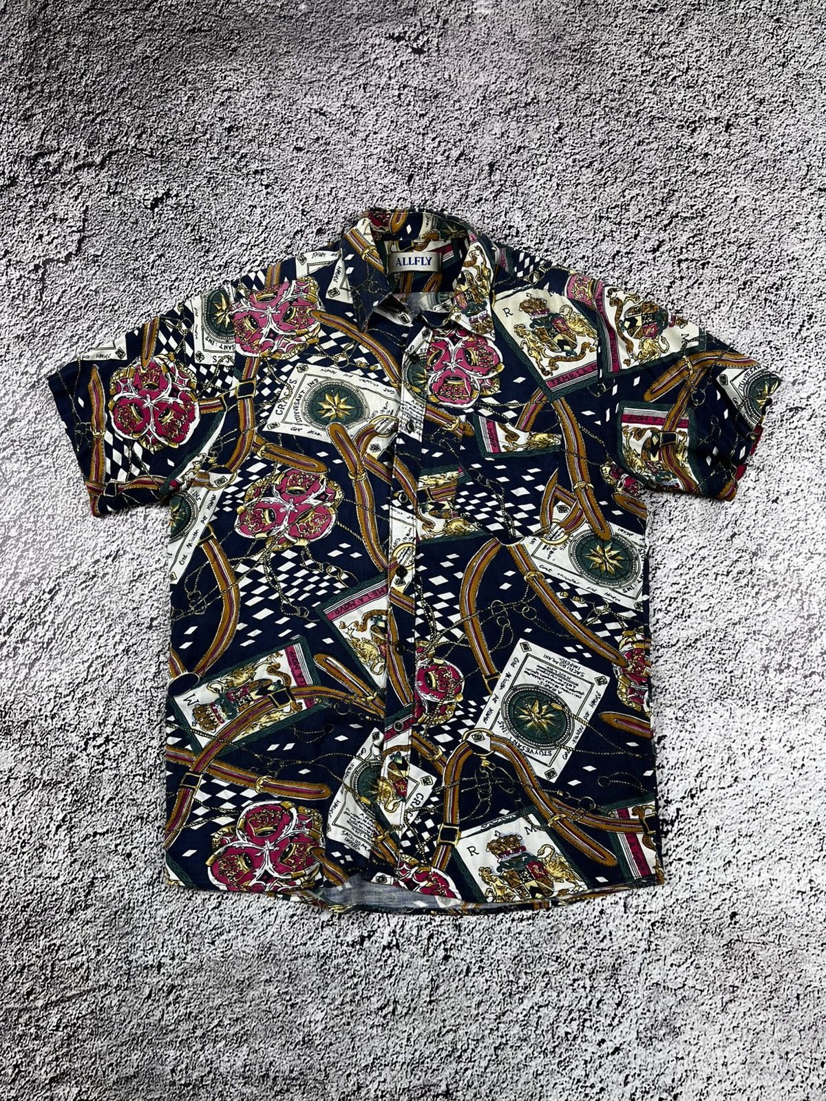 Vintage Vintage Y2K luxury Hawaiian Shirt surf streetwear Size US M / EU 48-50 / 2 - 1 Thumbnail
